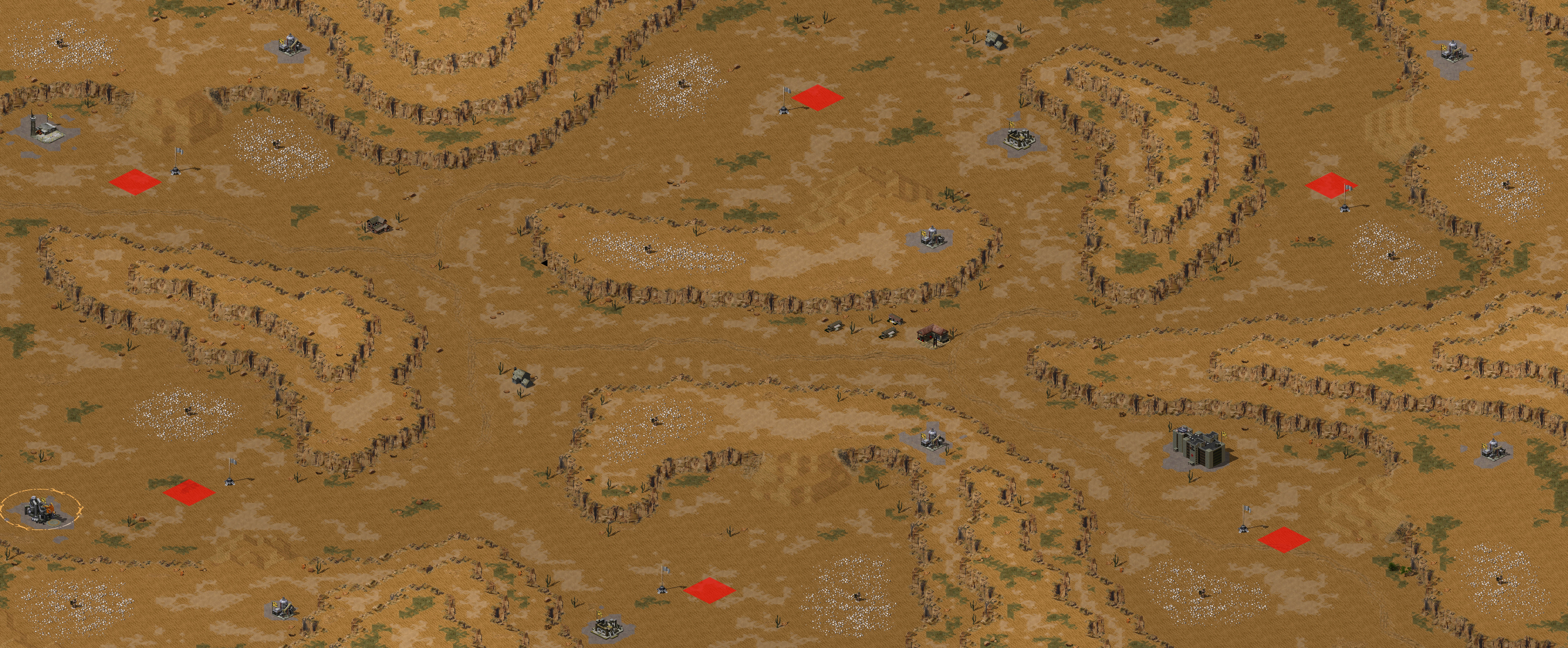 Rendered map: Sedona Pass