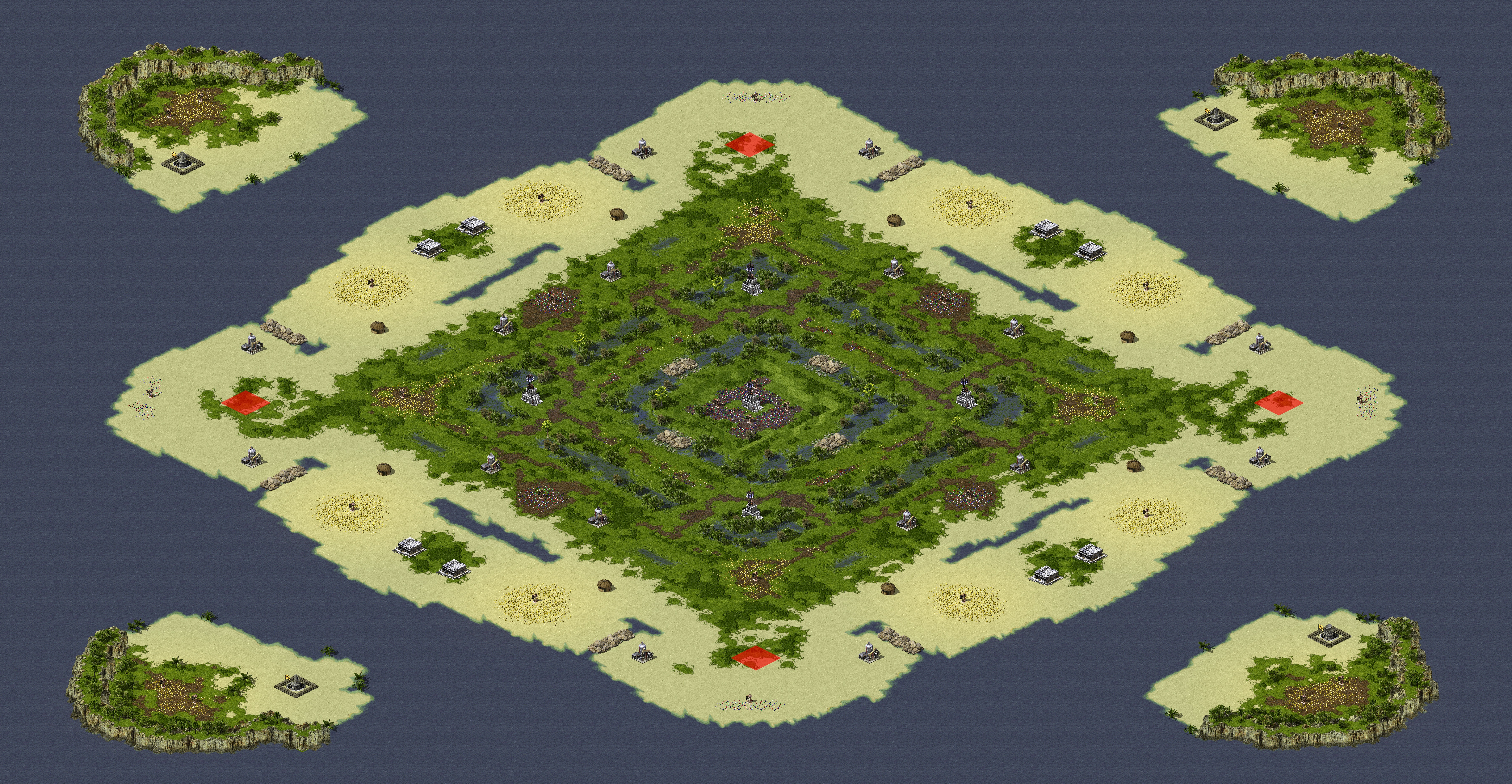 Rendered map: Montezuma's Revenge (4)