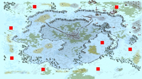Rendered preview of Snowy Field [Handicap]