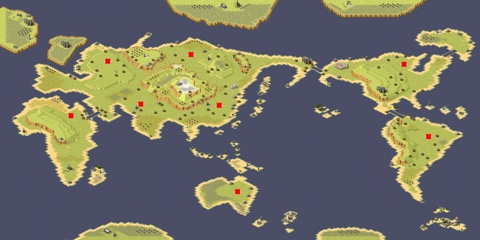 Rendered preview of World Map 0724