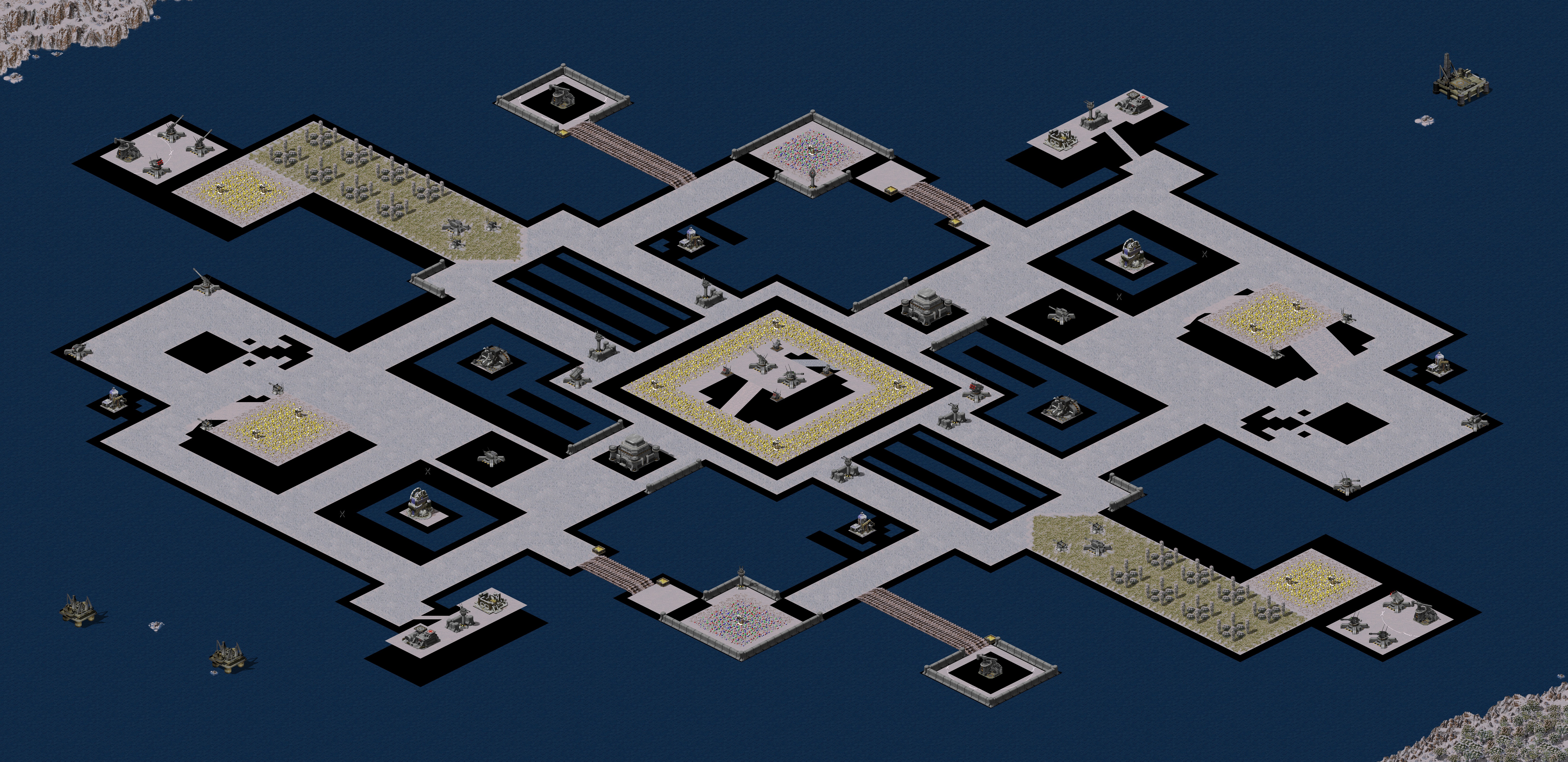 Rendered map: Artificial Ice