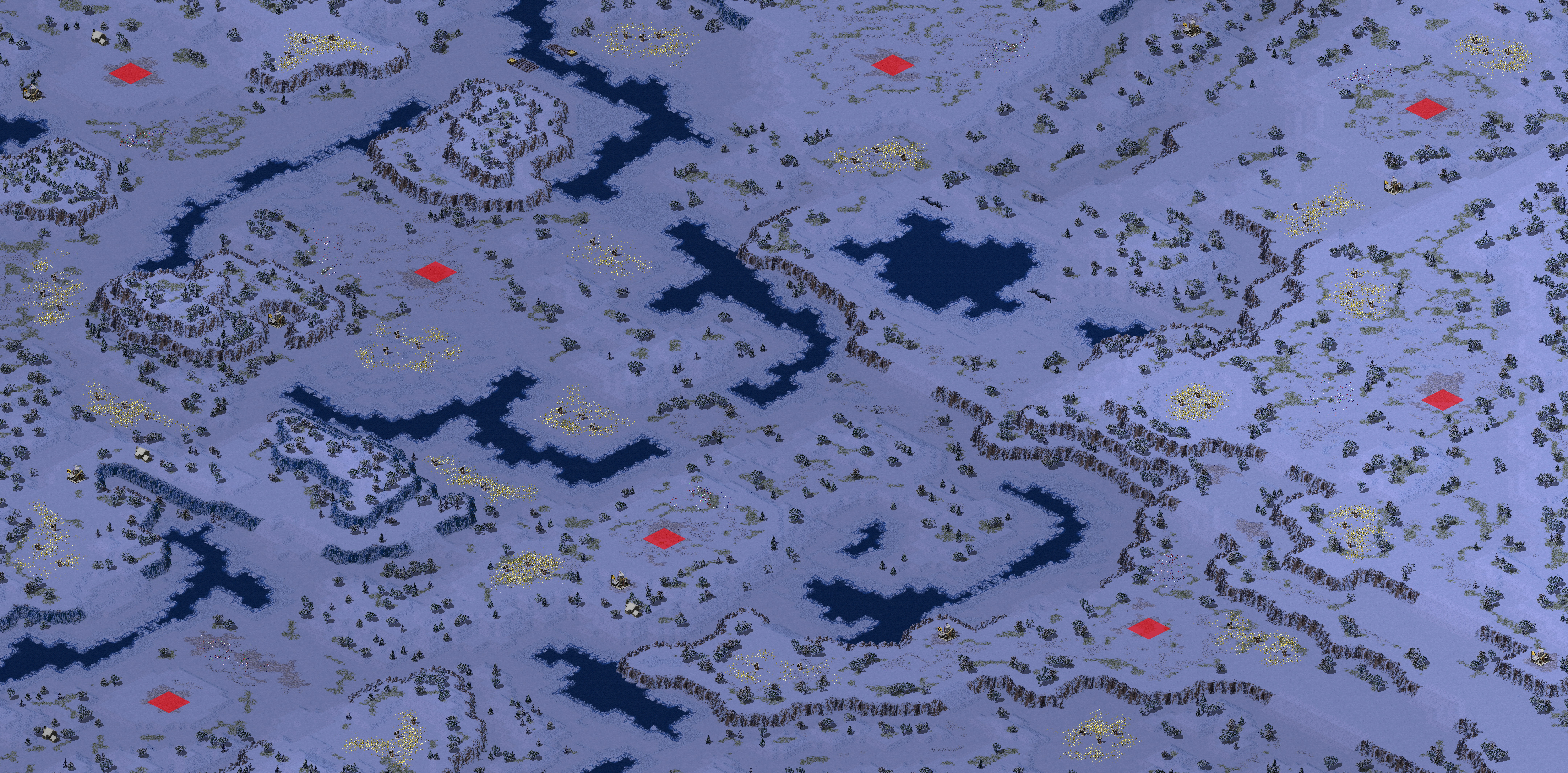 Rendered map: Jungle of Siberia