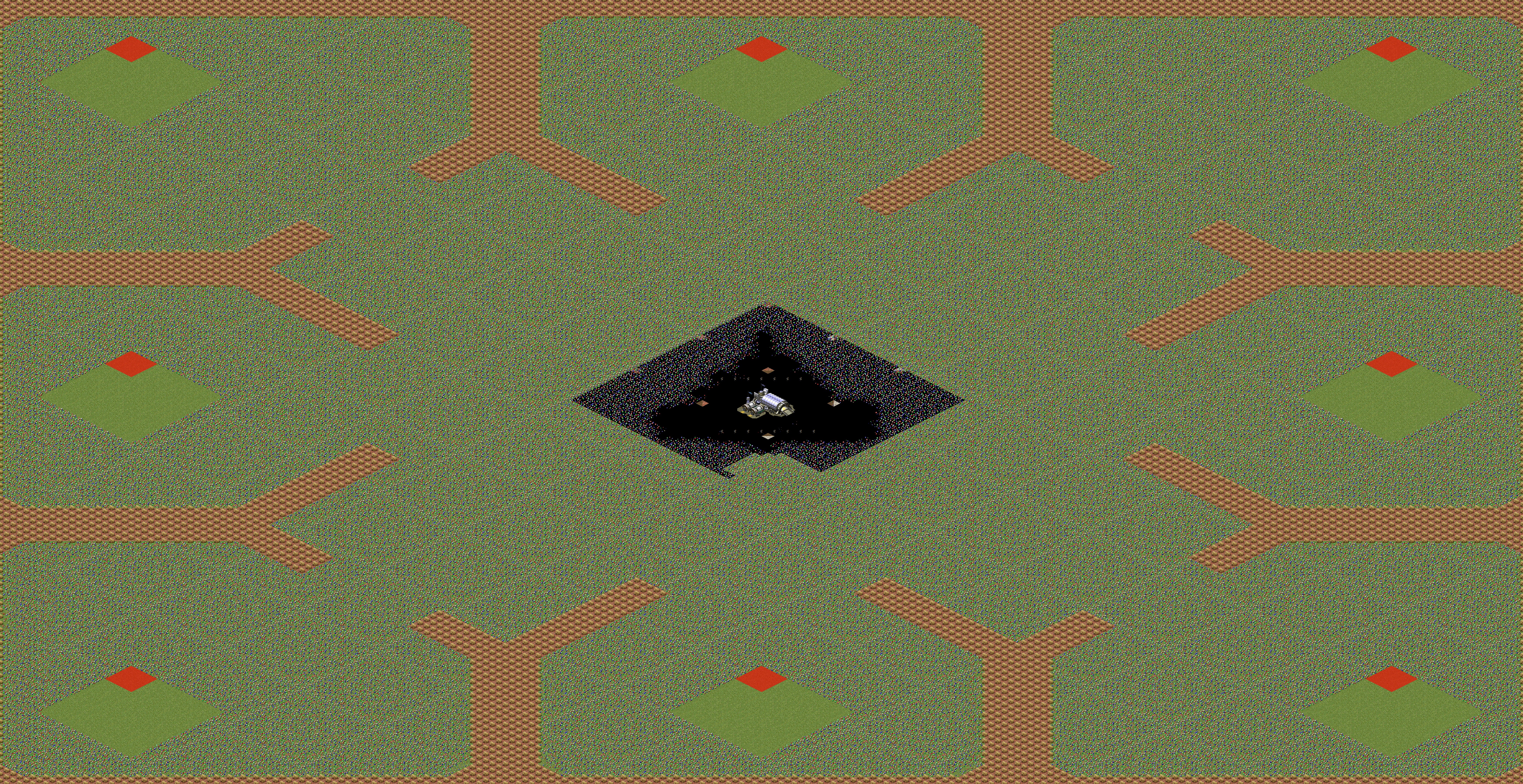 Rendered map: Red Flower Society - Tournament Flatland Money (8)