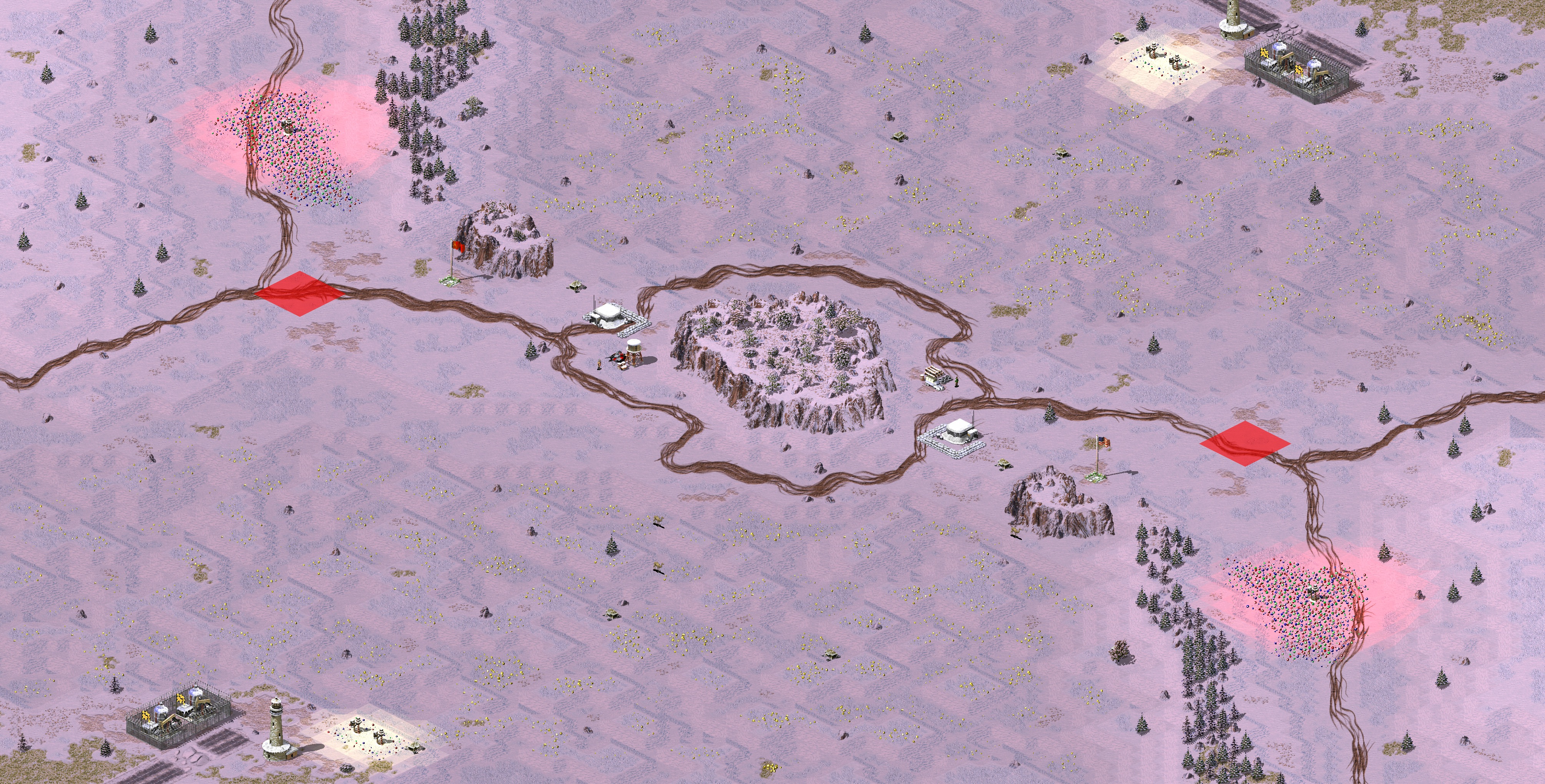 Rendered map: Border Conflict