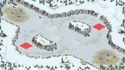 Rendered preview of Narrow Pass v1.2