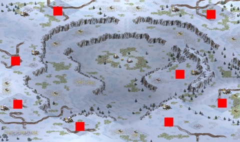 Rendered preview of Snowy Field Patch of Land