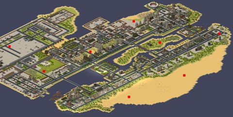 Rendered preview of Vice City by Xrtist