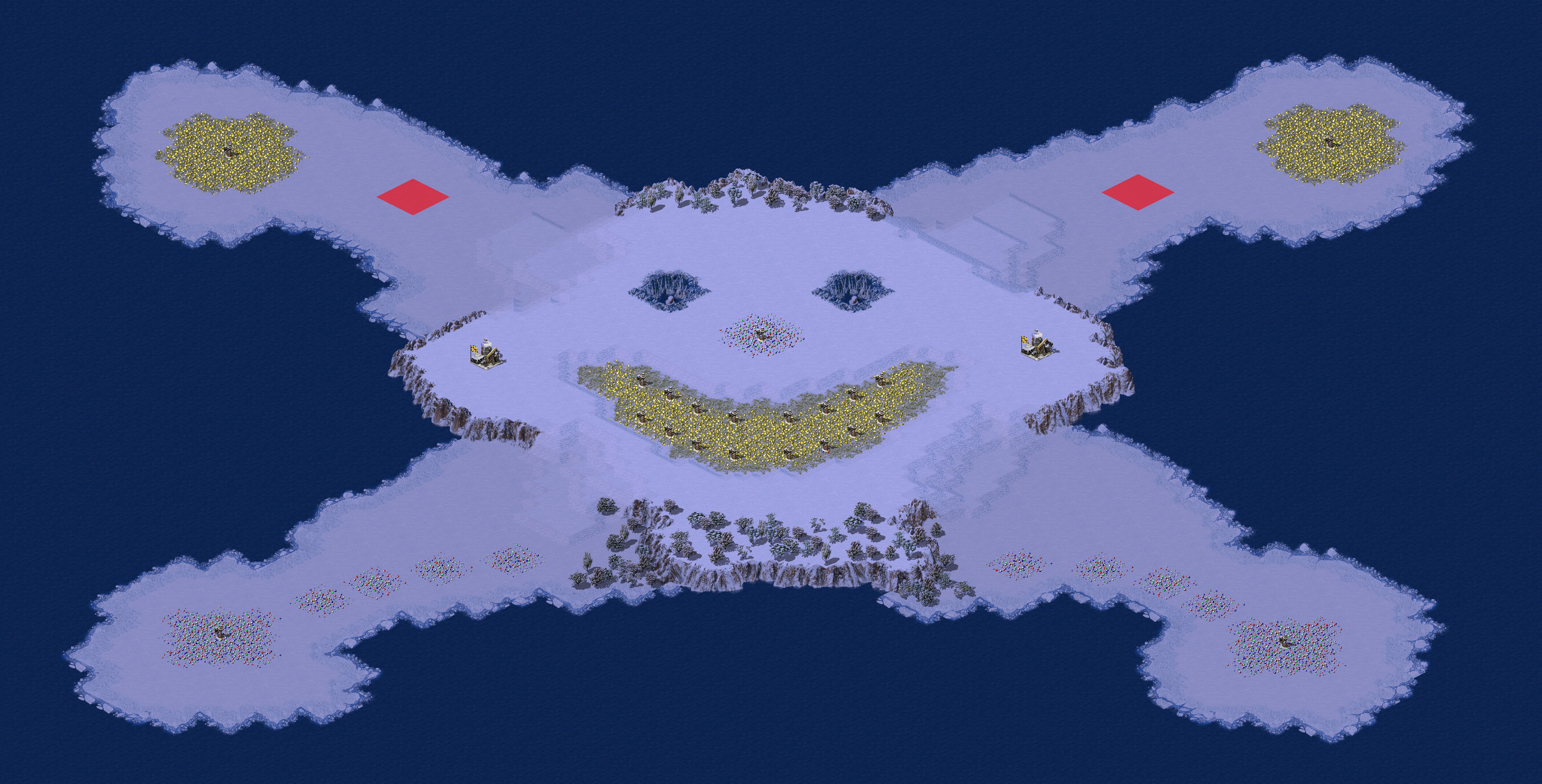 Rendered map: Snowman - Tournament