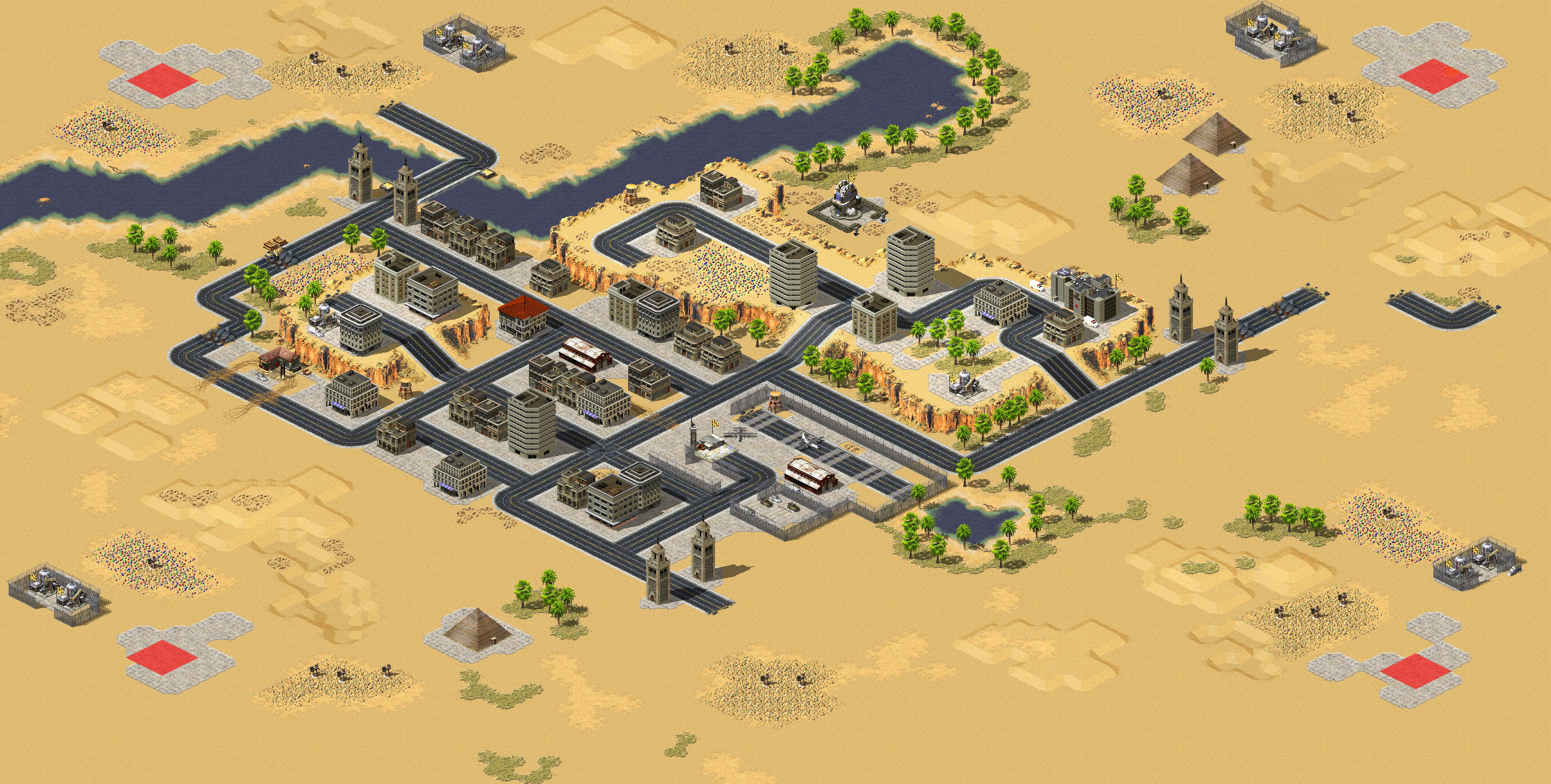Rendered map: Cairo