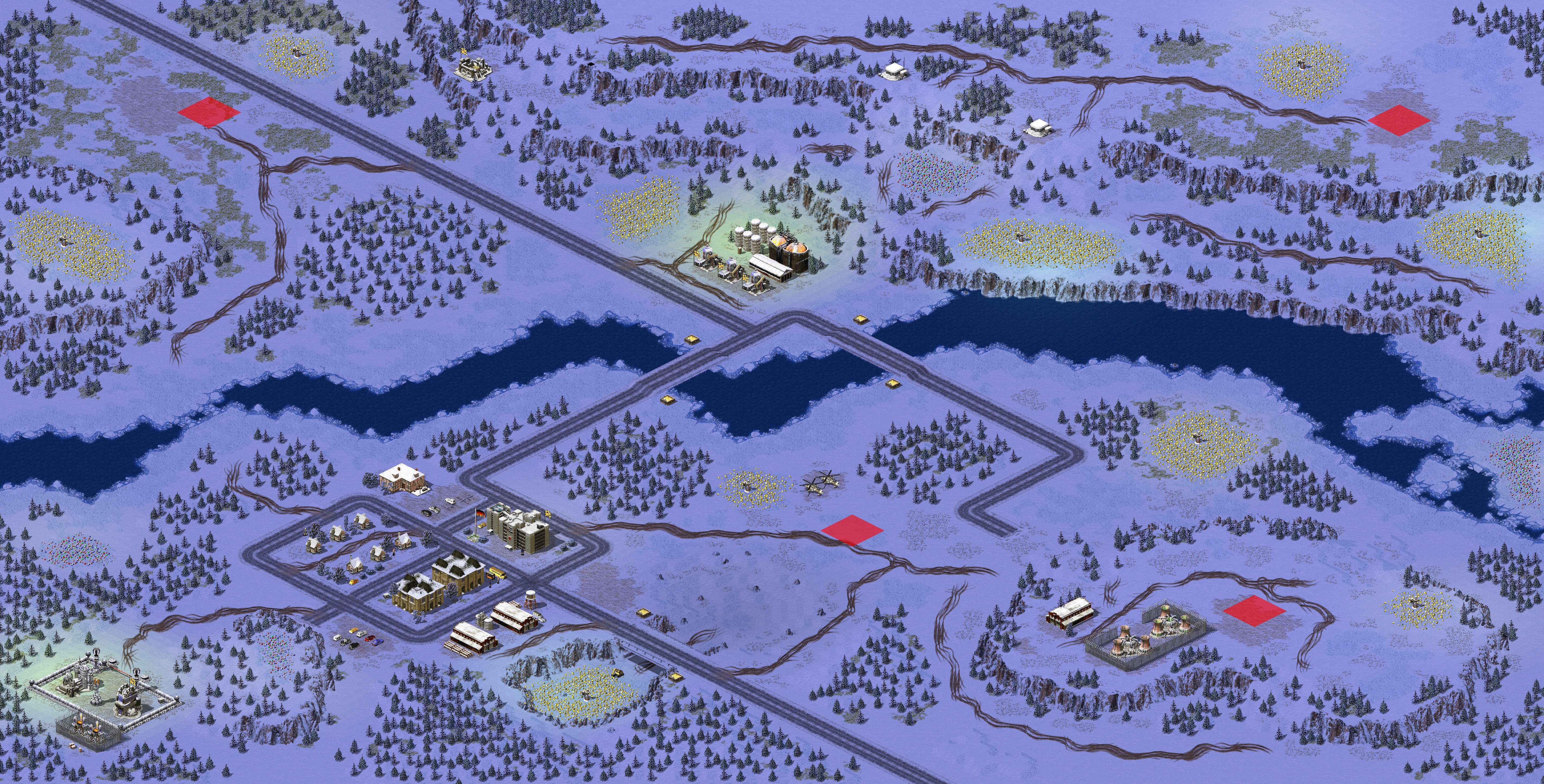 Rendered map: Campaign 2 Map 3