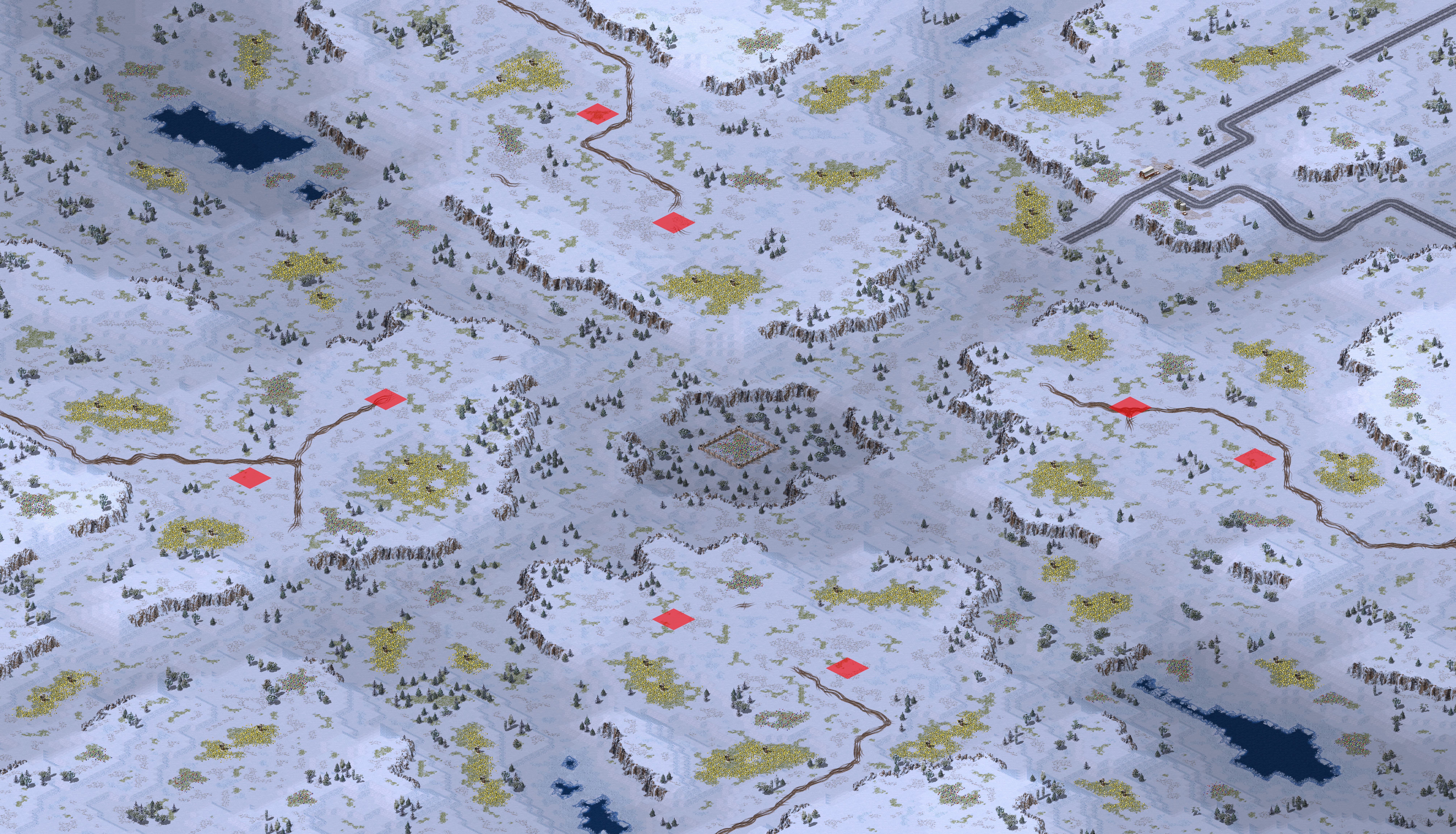 Rendered map: Coldest Peak Extended v1.1