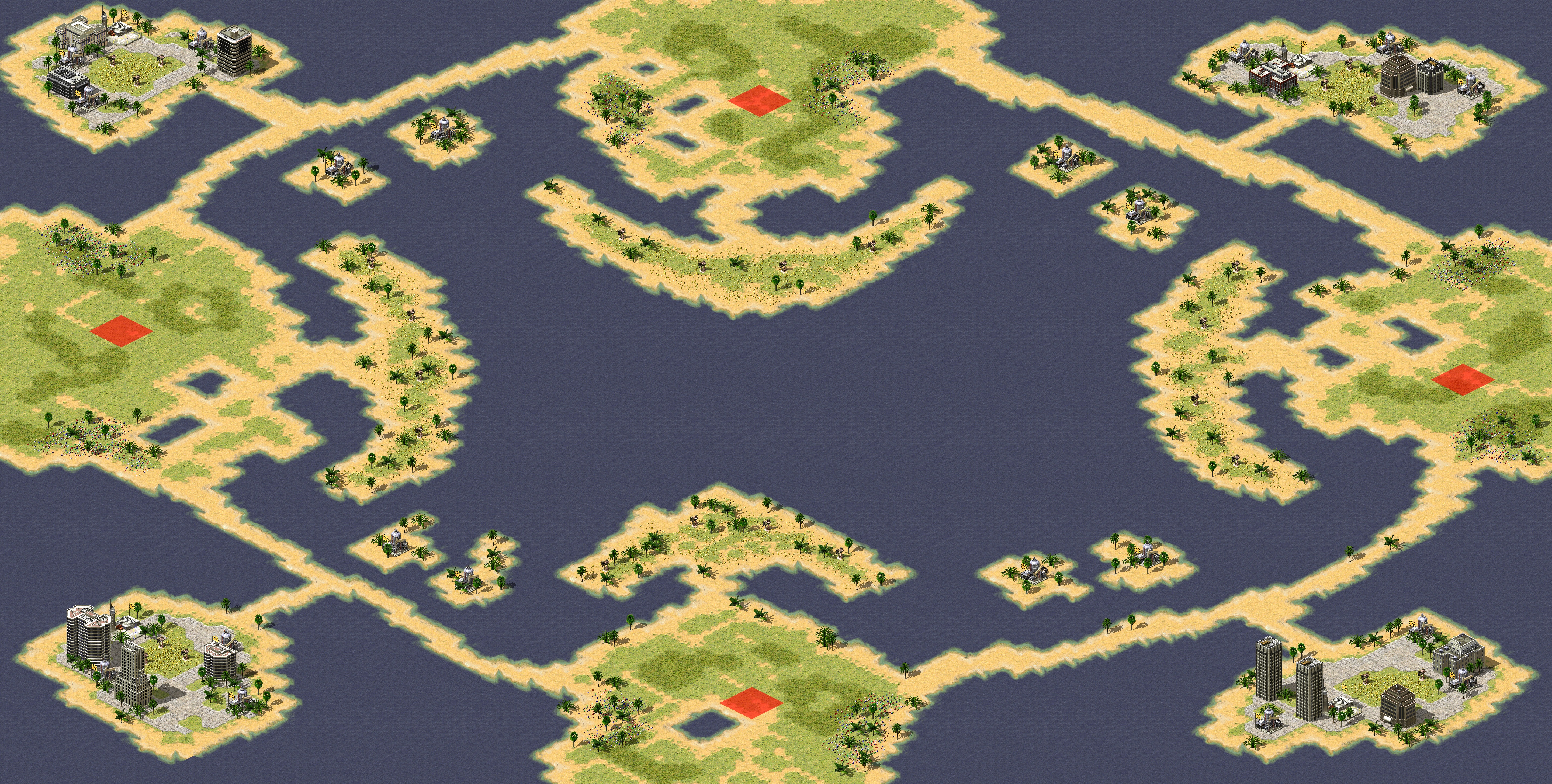 Rendered map: Divided Forces