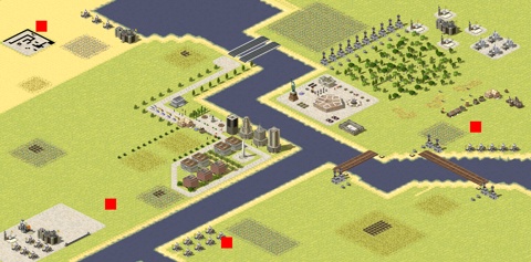 Rendered preview of Four-Way Standoff