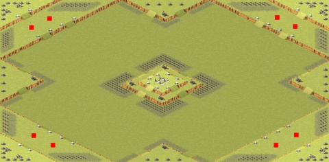 Rendered preview of Four Corners Ladder 2v2v2v2