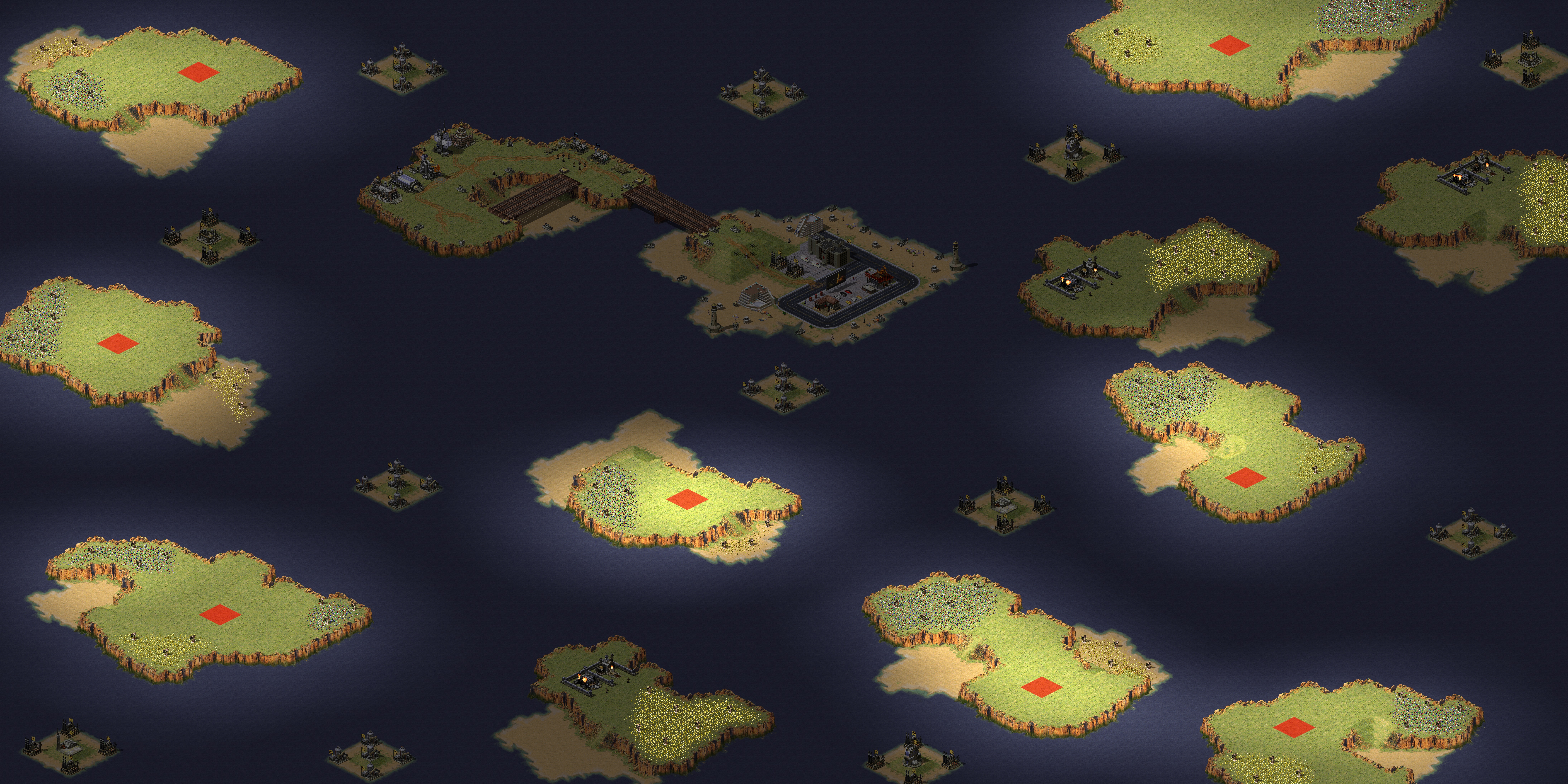 Rendered map: Isolation