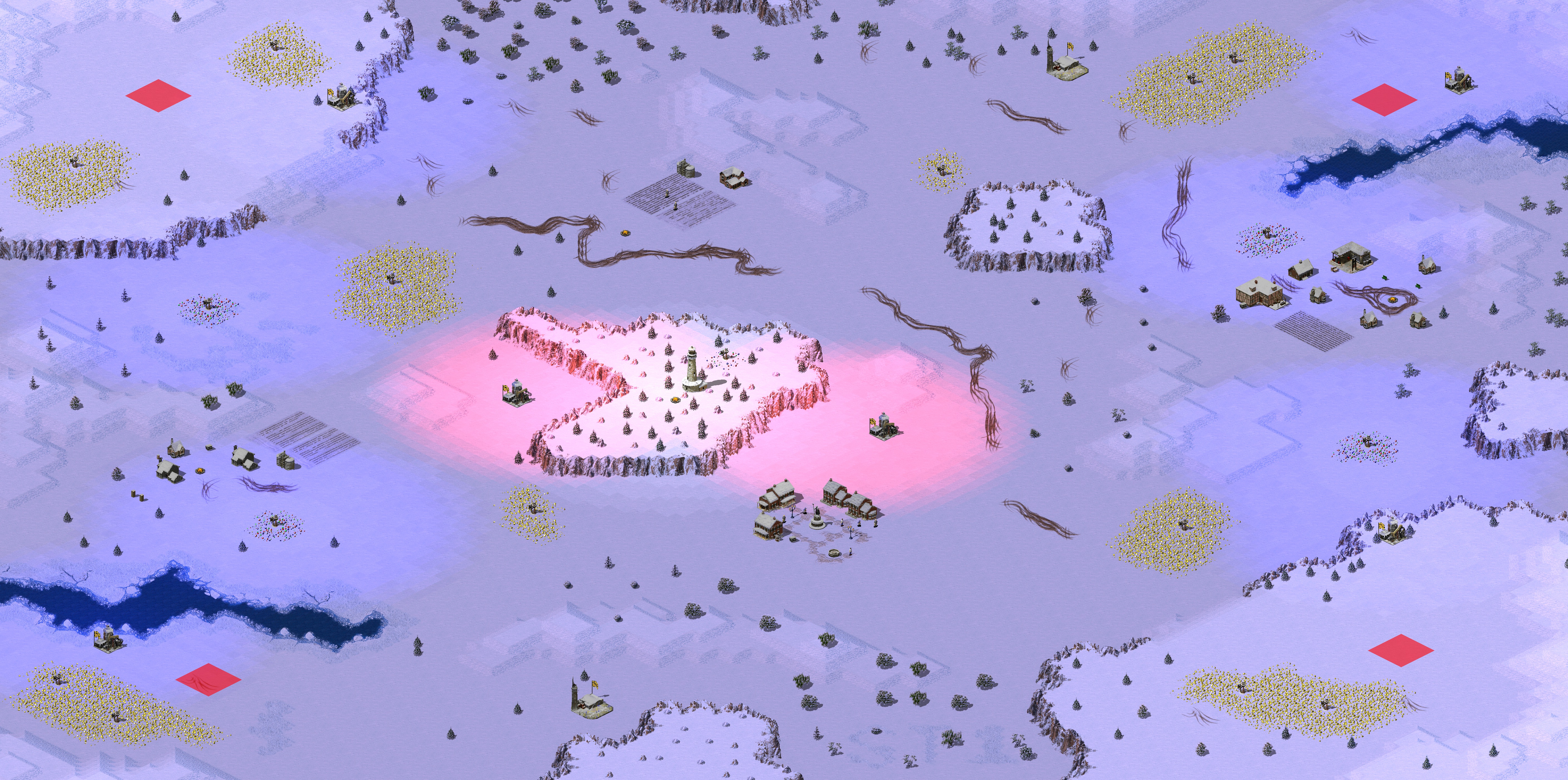 Rendered map: Eerie Glacier