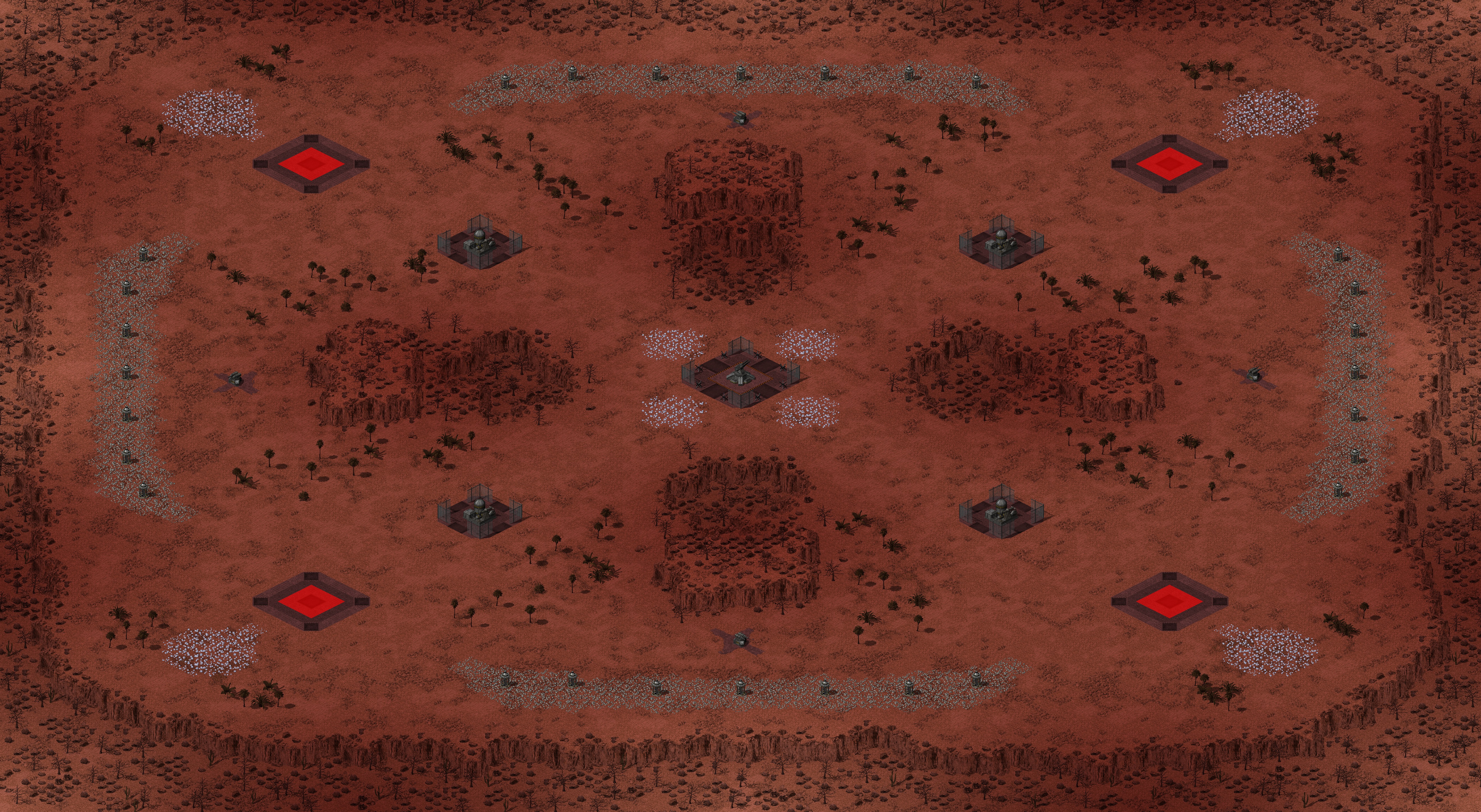 Rendered map: Redstone Rampage