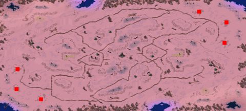 Rendered preview of Glacial Alleys