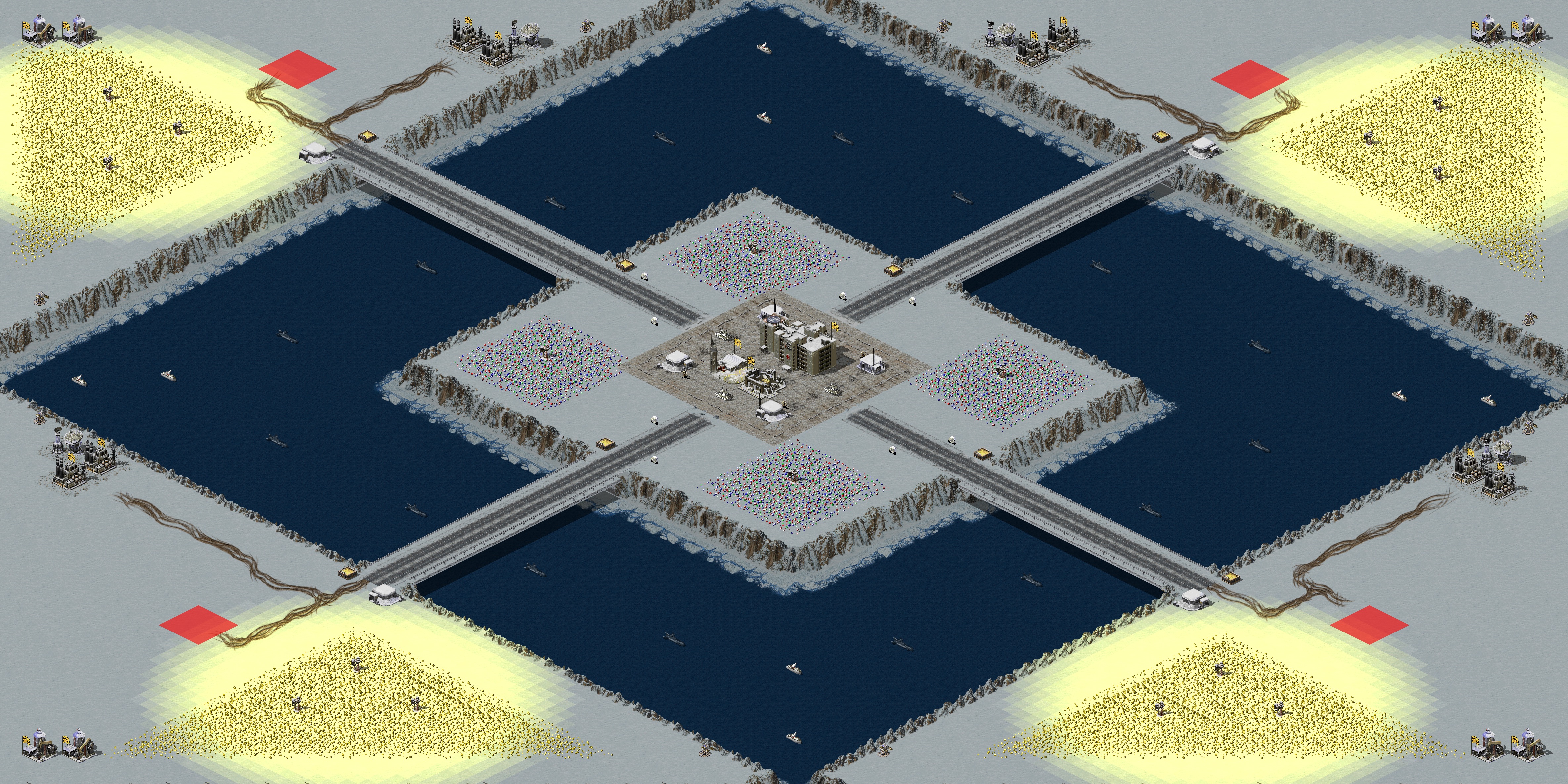 Rendered map: Four Corners v1.1