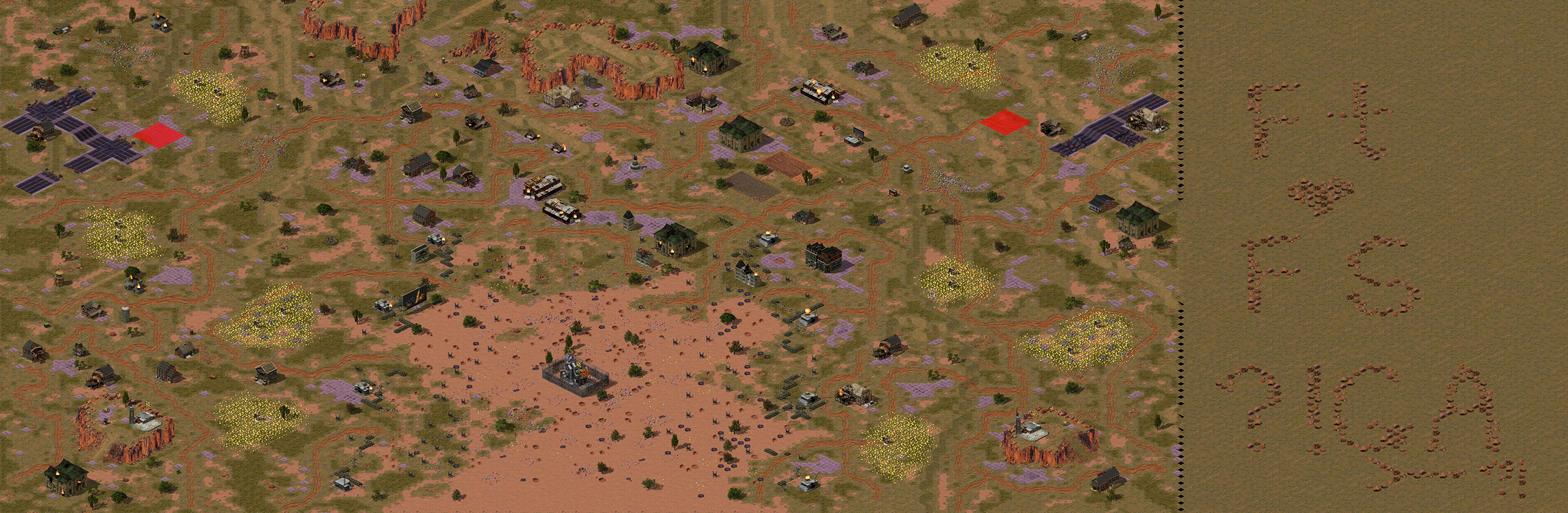 Rendered map: 原版增益-腹地防御