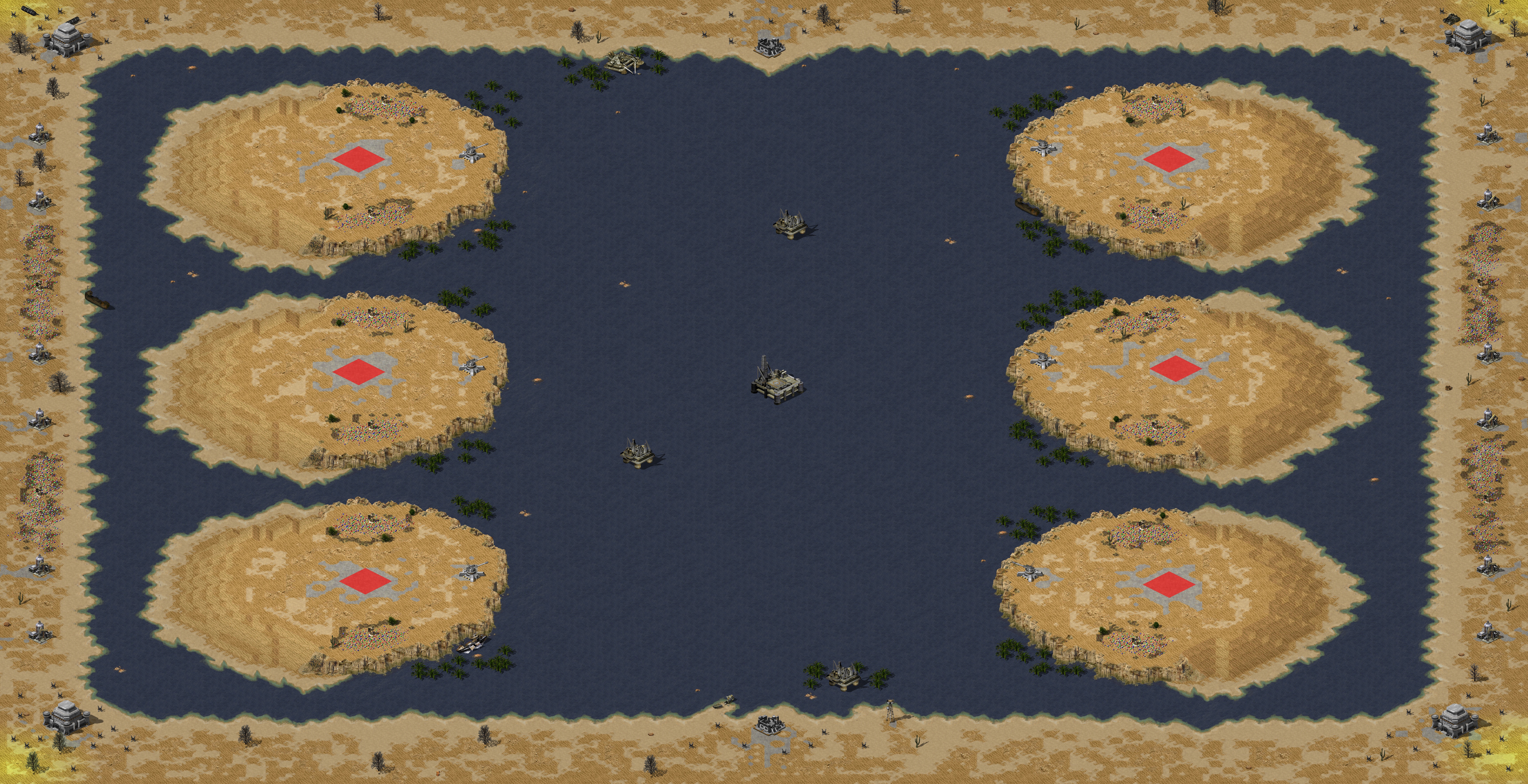 Rendered map: Loaded Dice