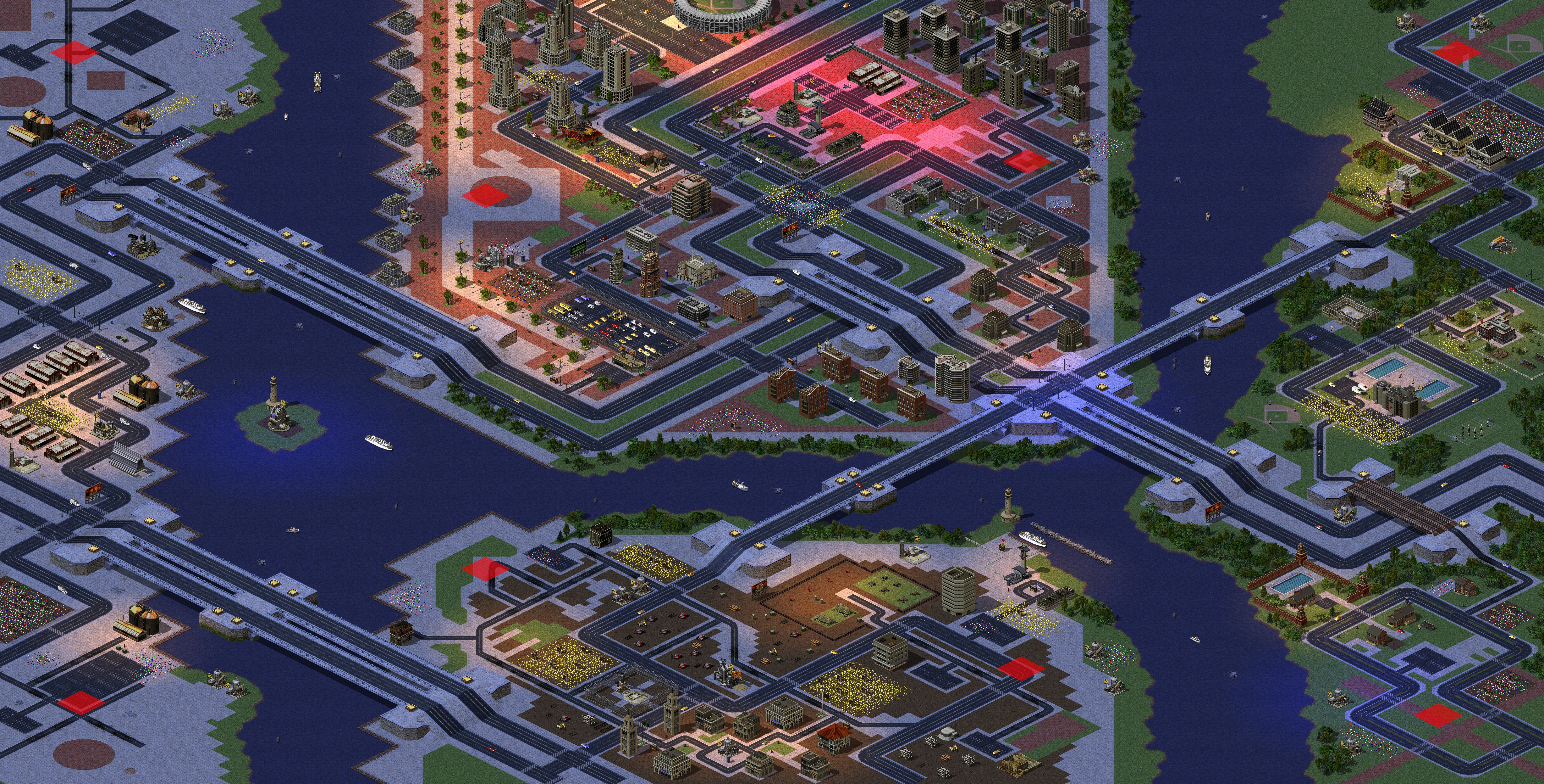 Rendered map: Pollution City (zoom edition)