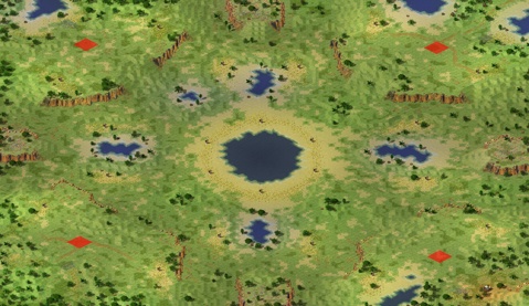 Rendered preview of Distant Quasar