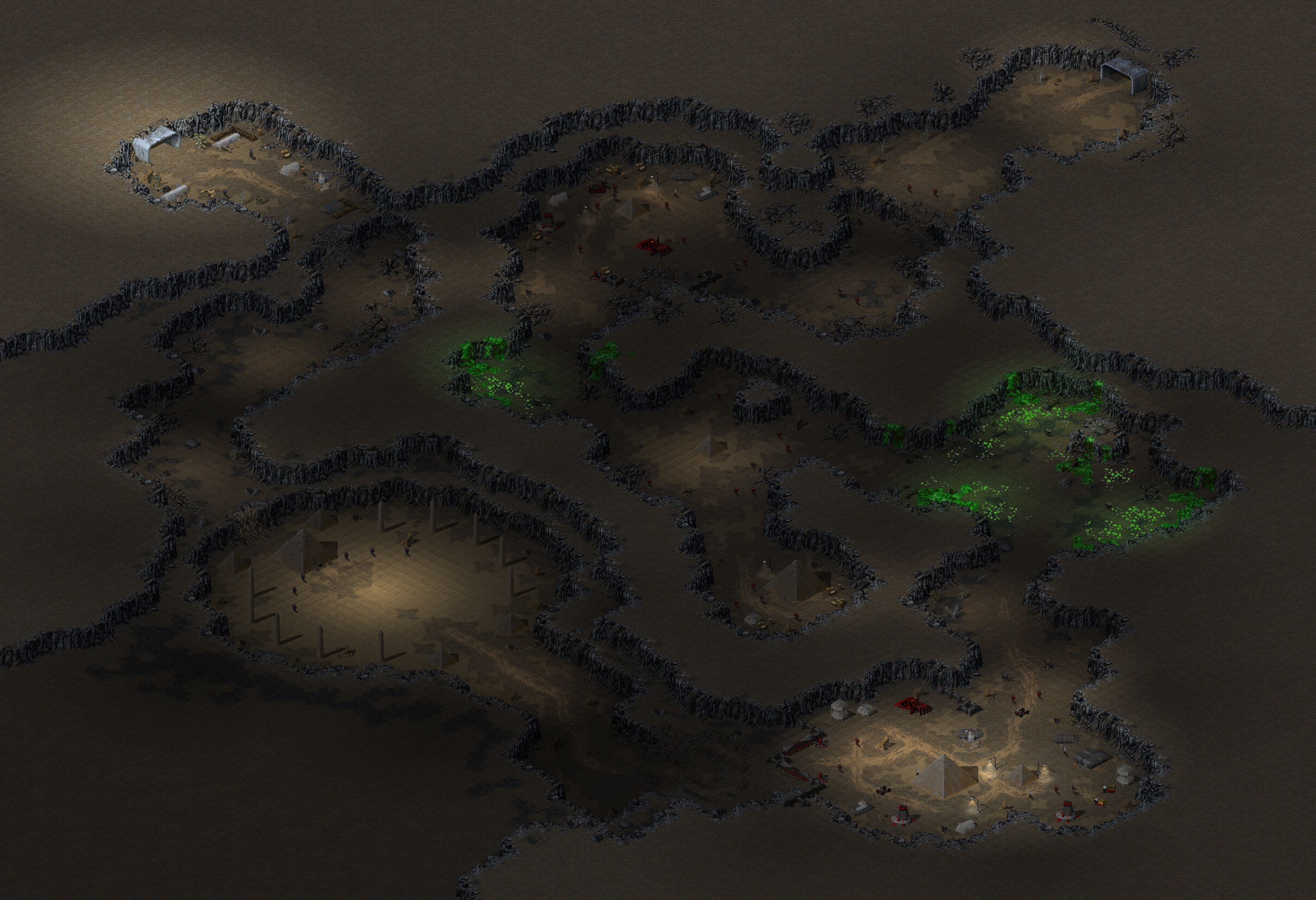 Rendered map: 08 - Beneath the Surface