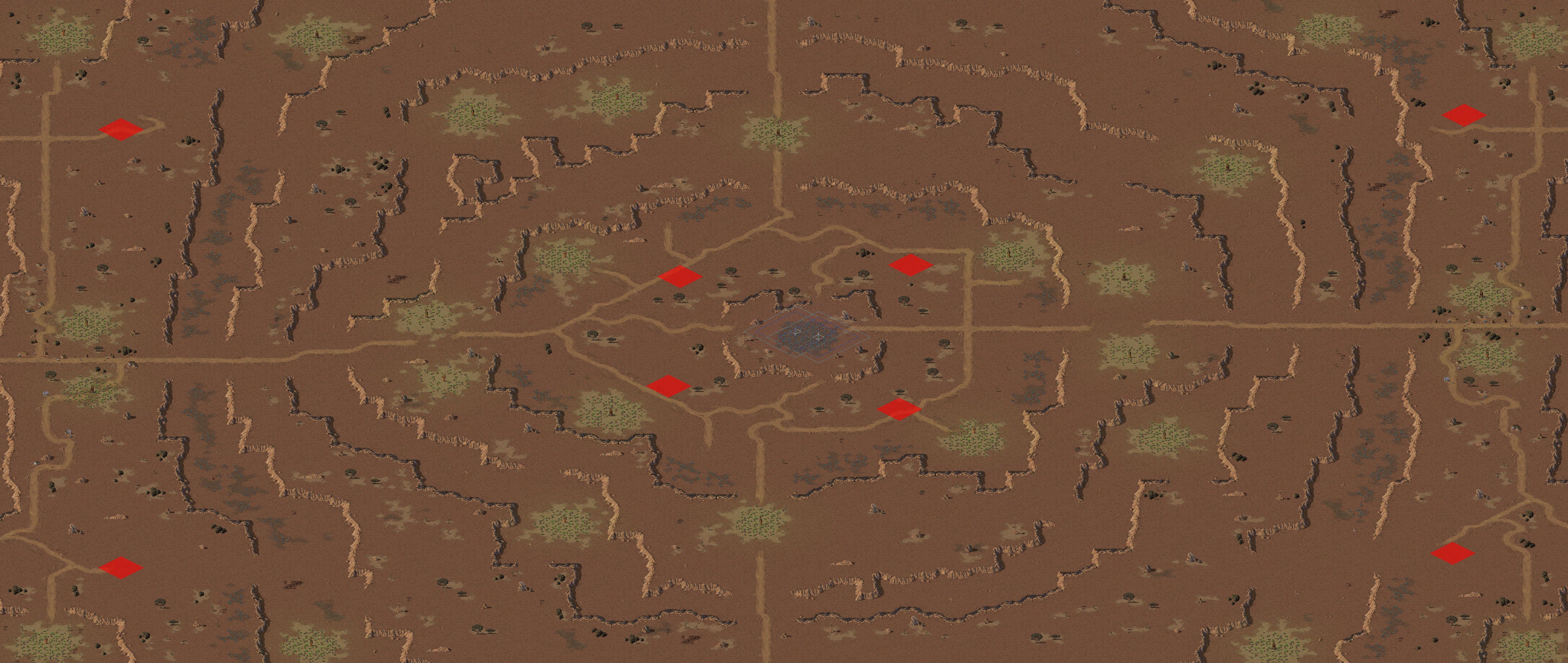 Rendered map: Radial Range