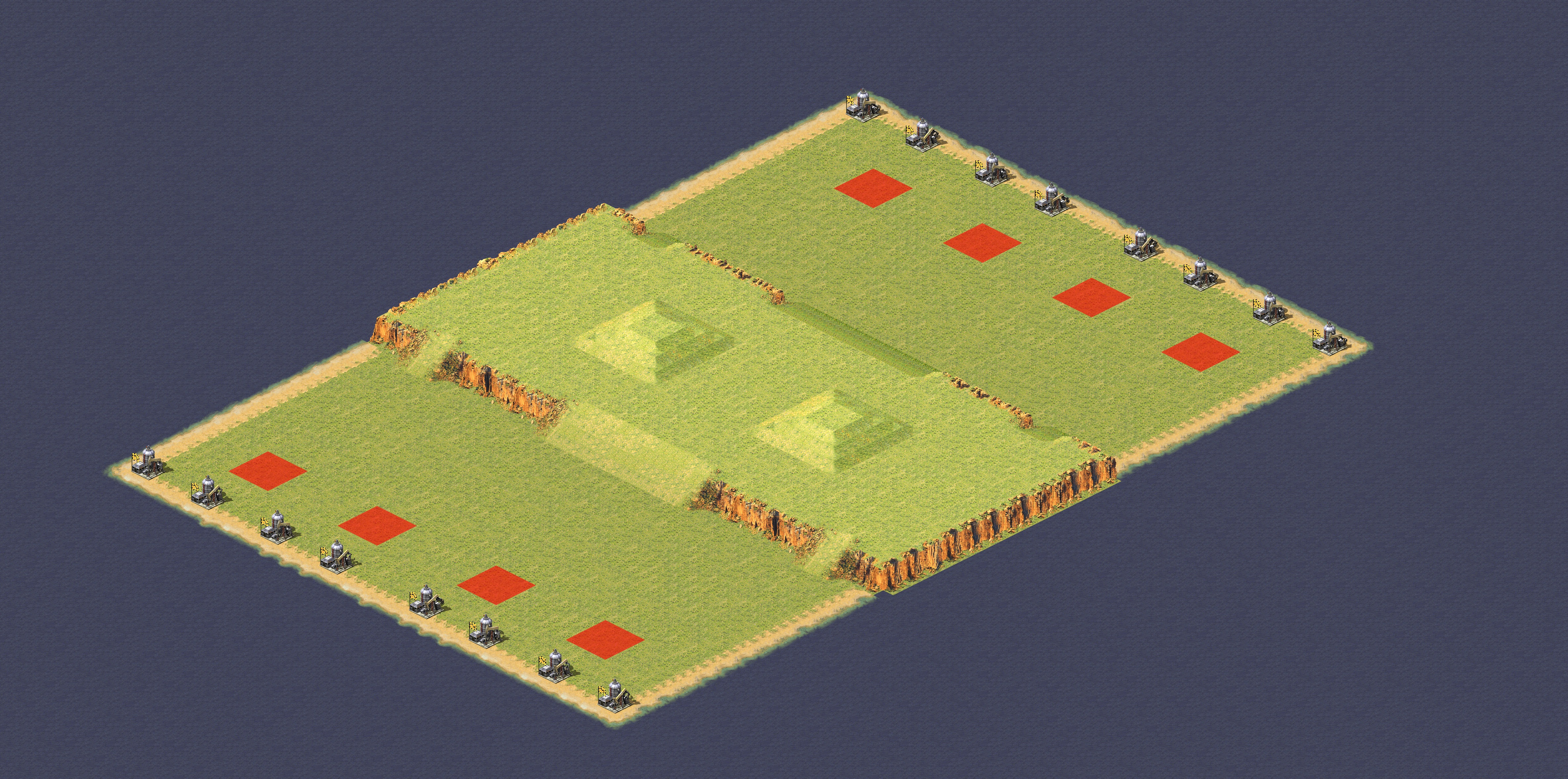Rendered map: 4v4 Upgrade Battle