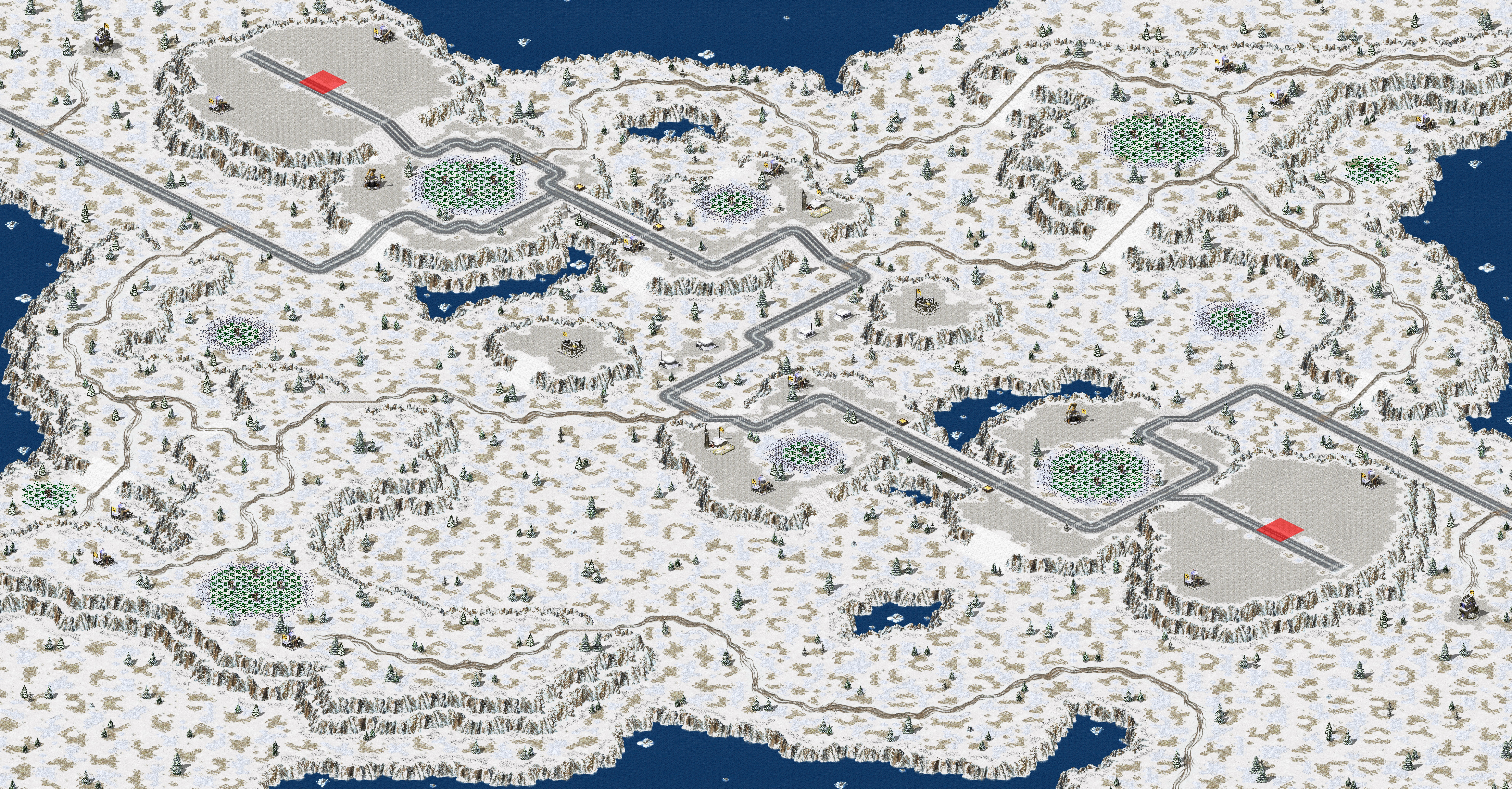 Rendered map: Icebound Fray