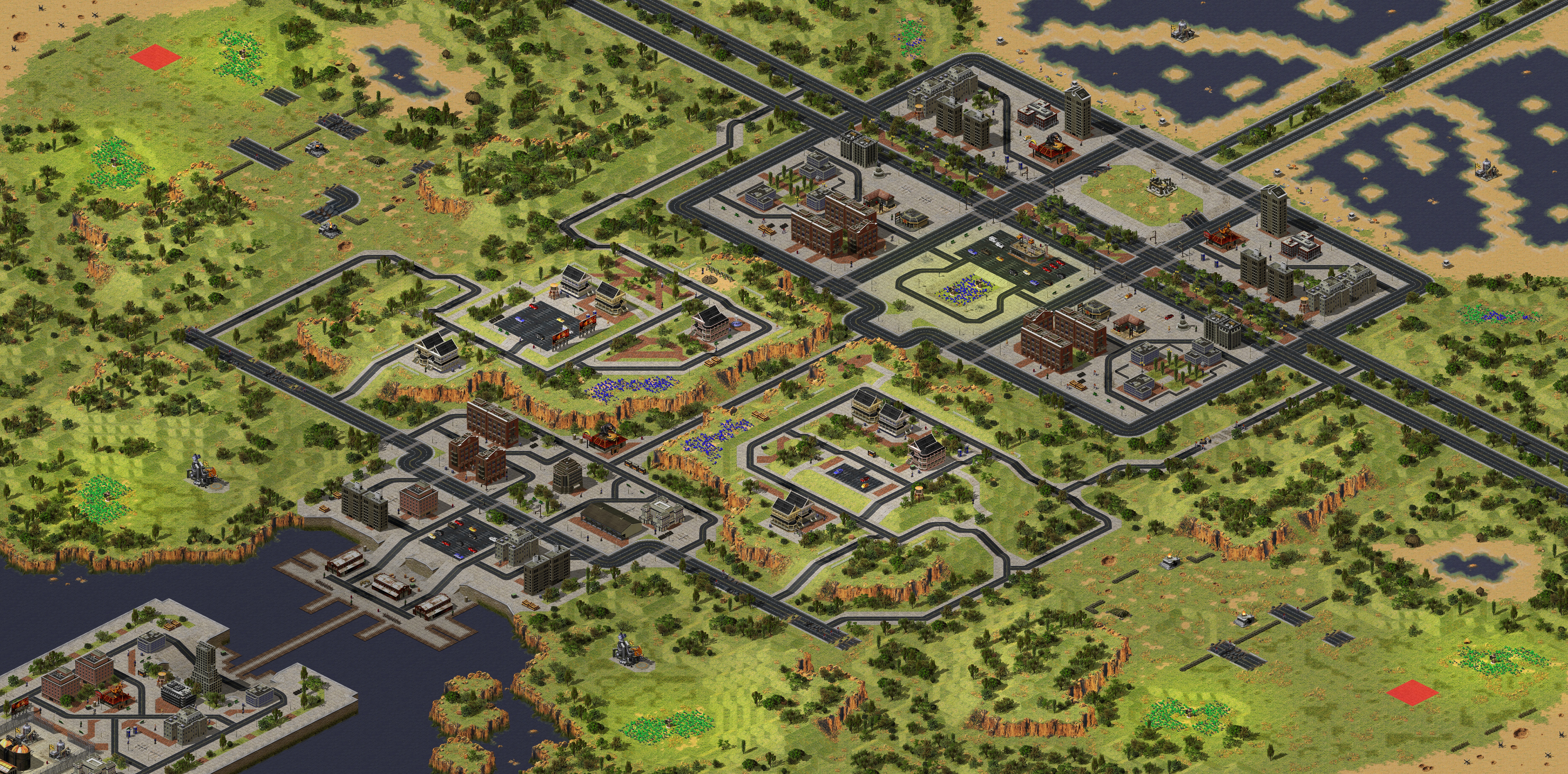 Rendered map: (2) Paradise Battle
