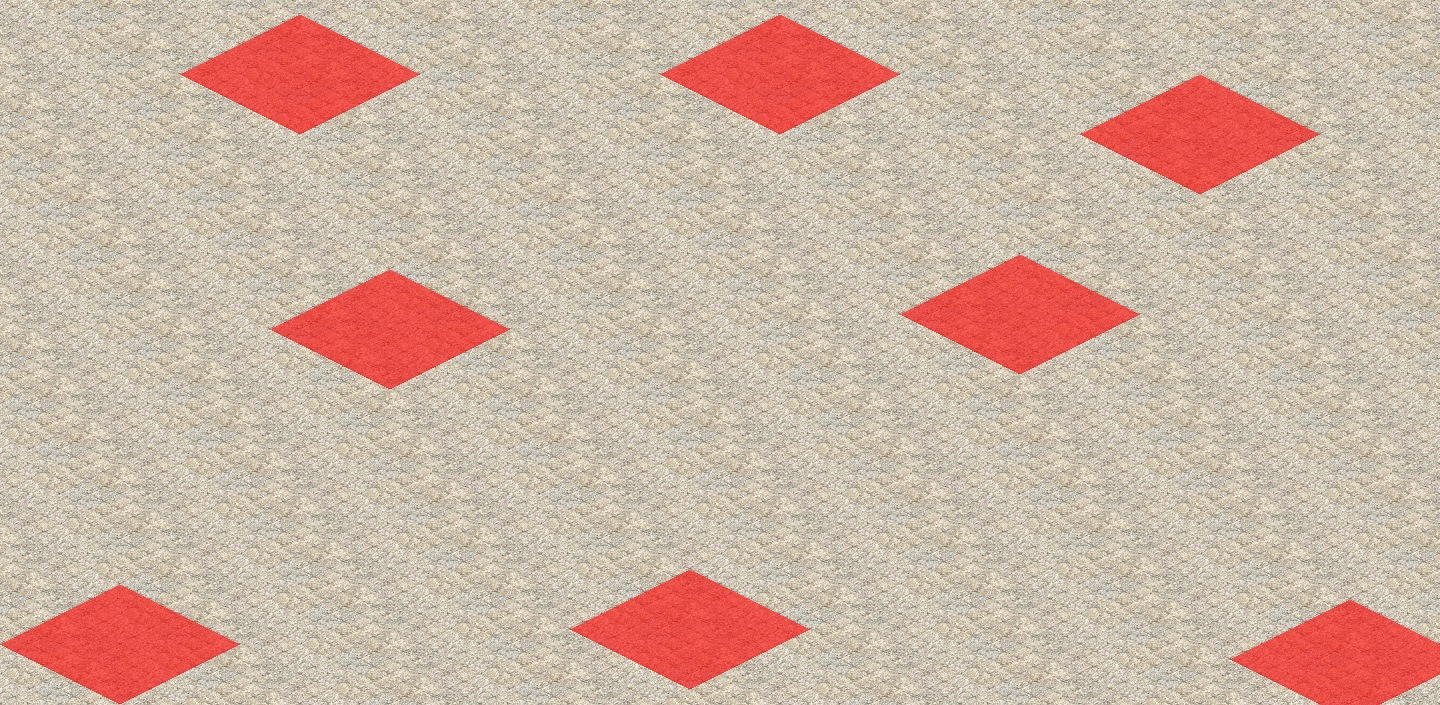 Rendered map: Crowded