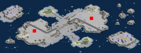 Rendered preview of Snowy Duel