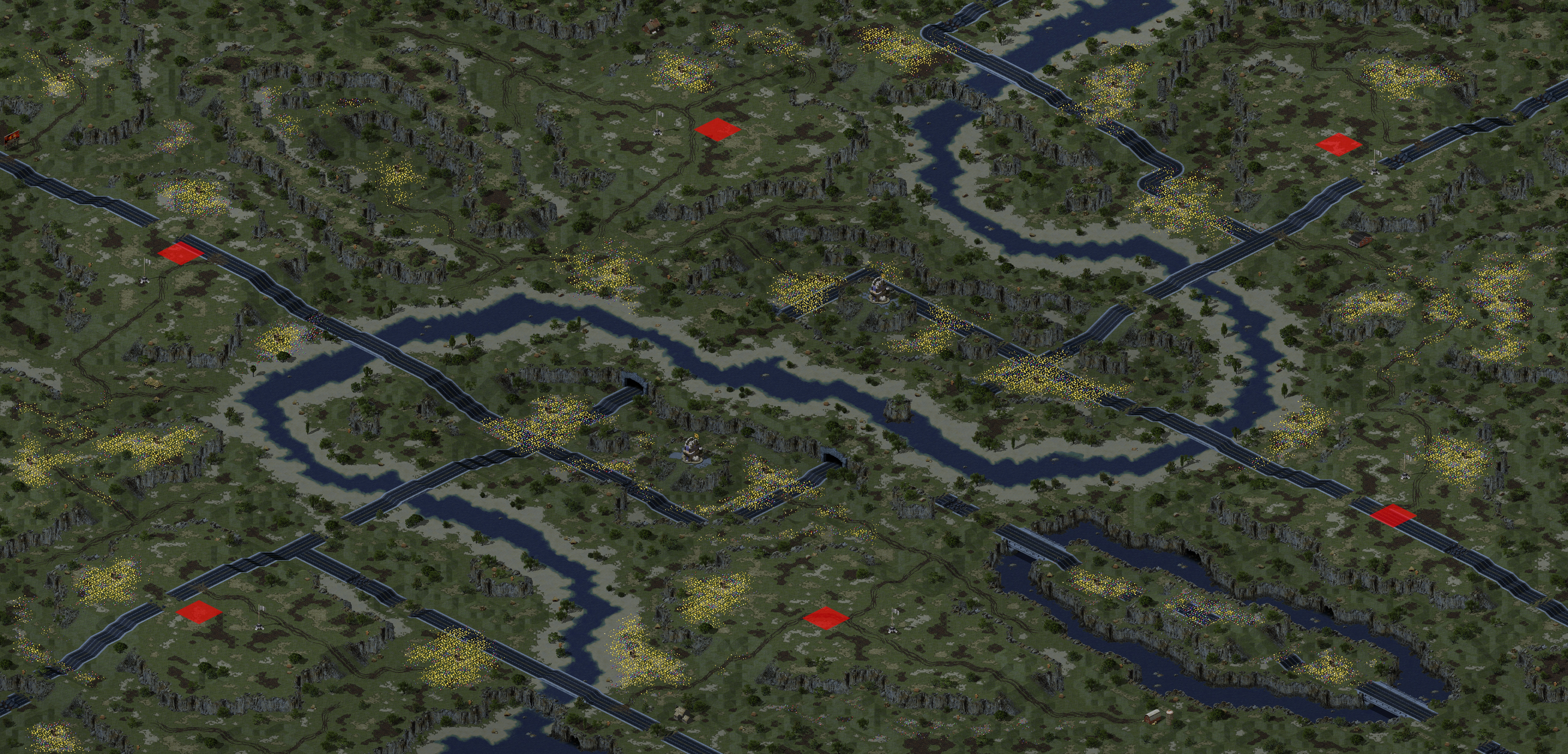Rendered map: A River Runs Near It