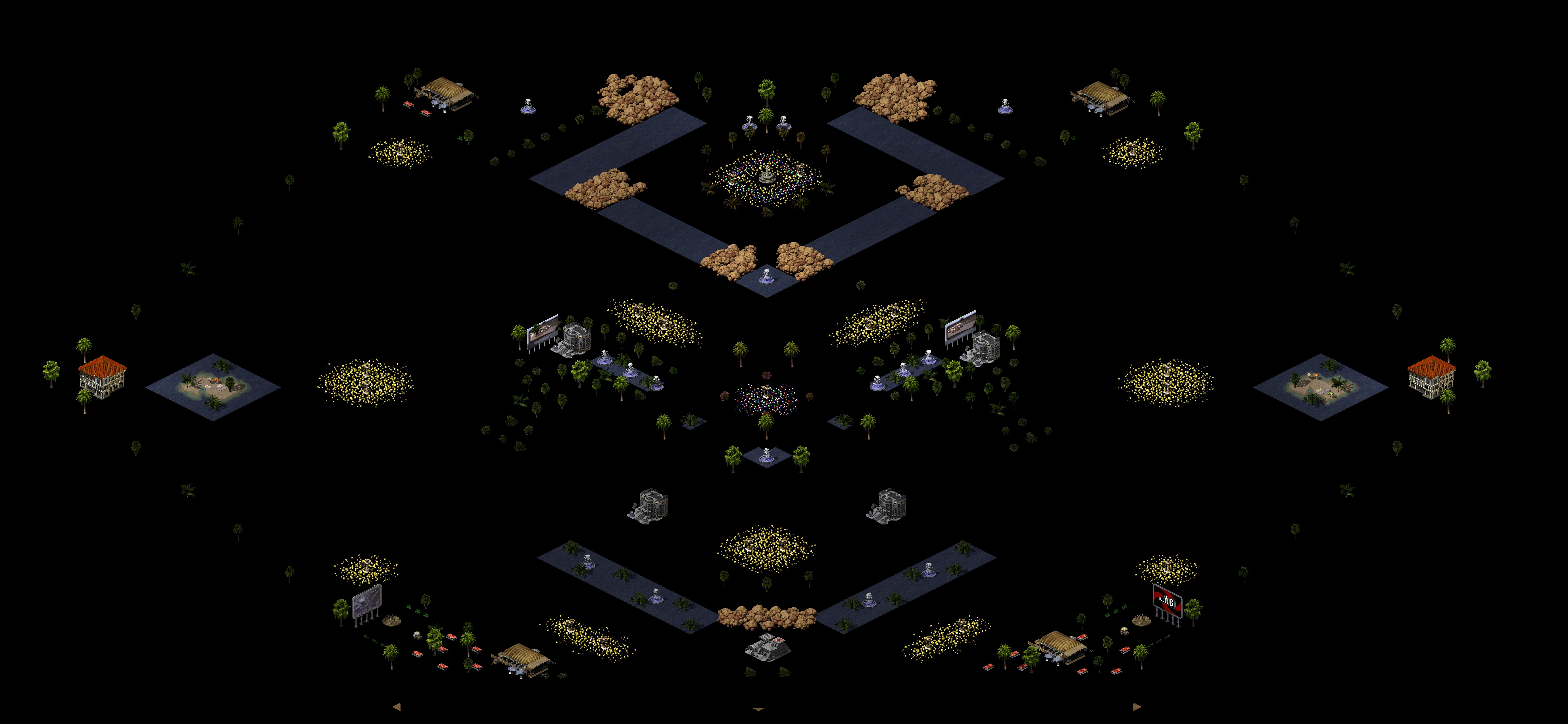 Rendered map: Zen Bazaar