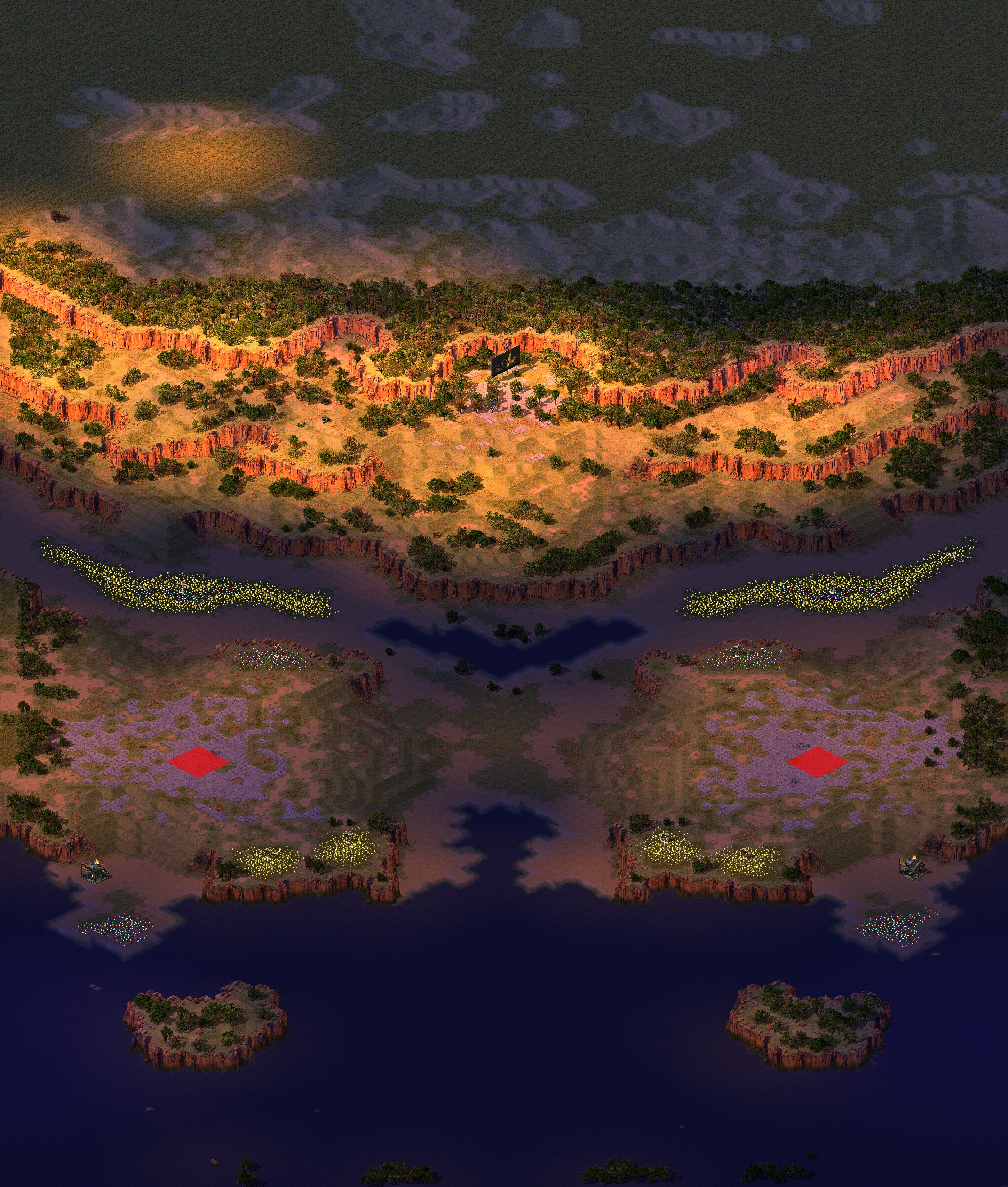 Rendered map: 黎明时刻 - 赛事专用