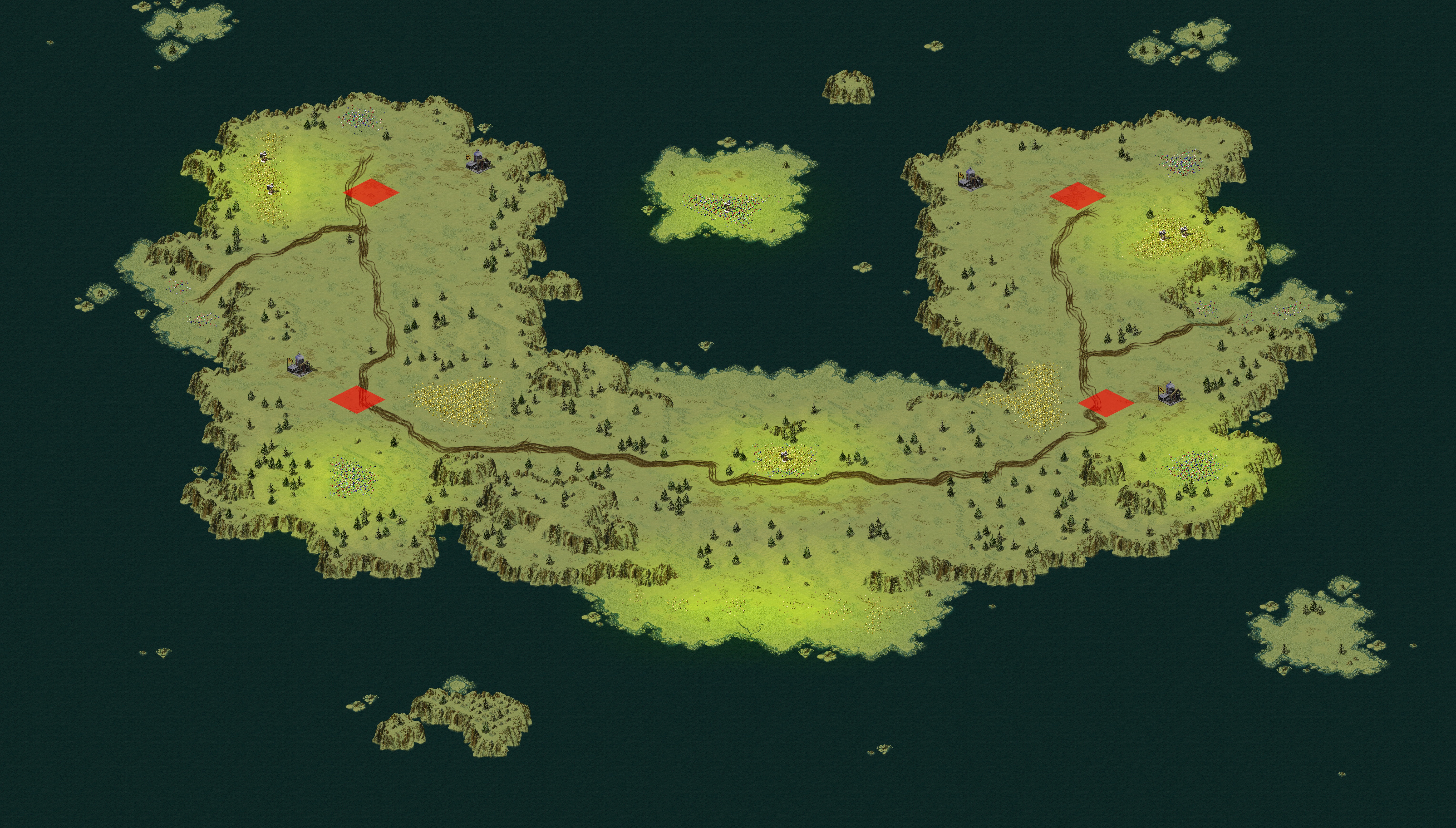 Rendered map: 怀疑