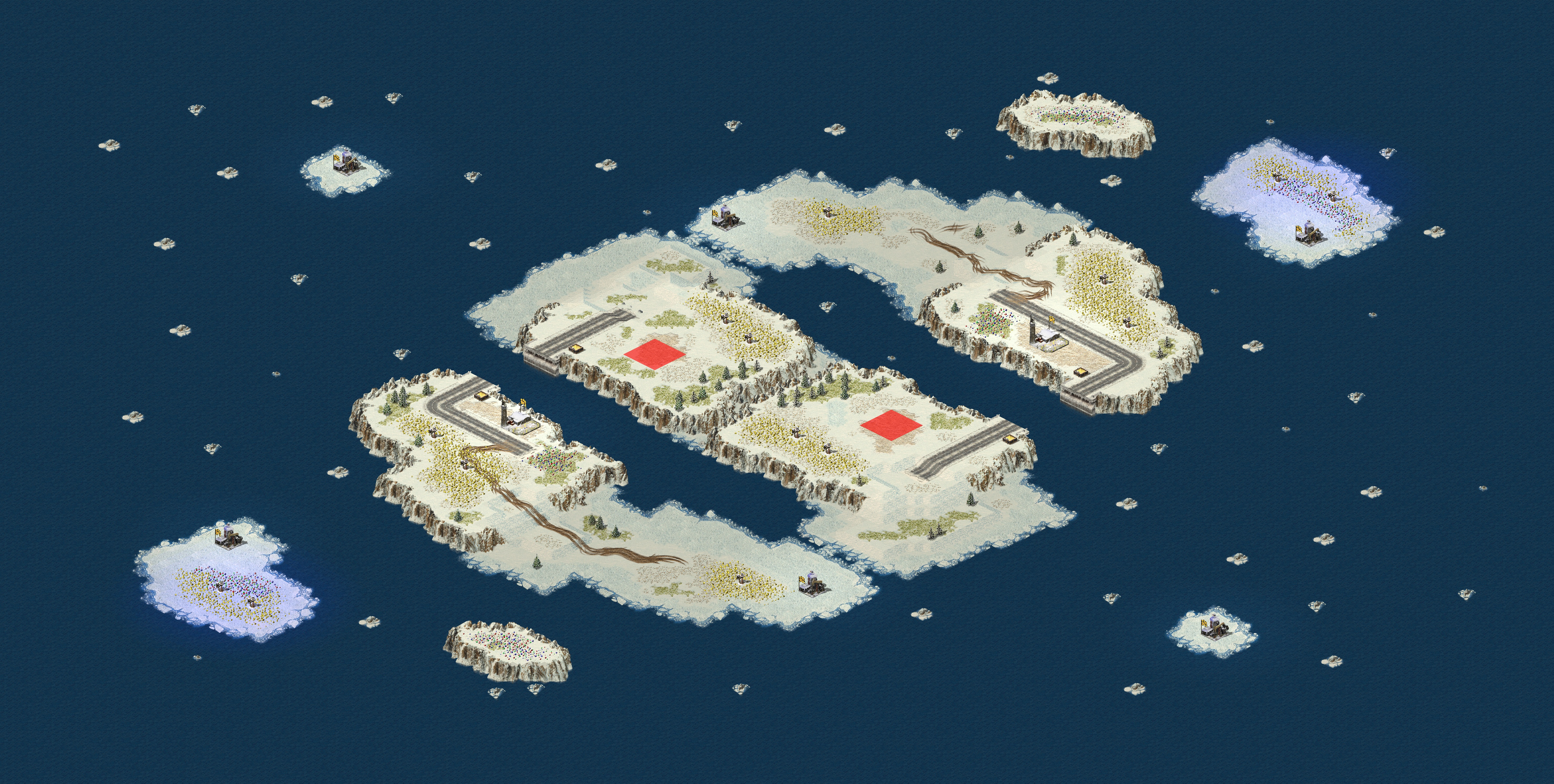 Rendered map: 变量S SE （预占领）