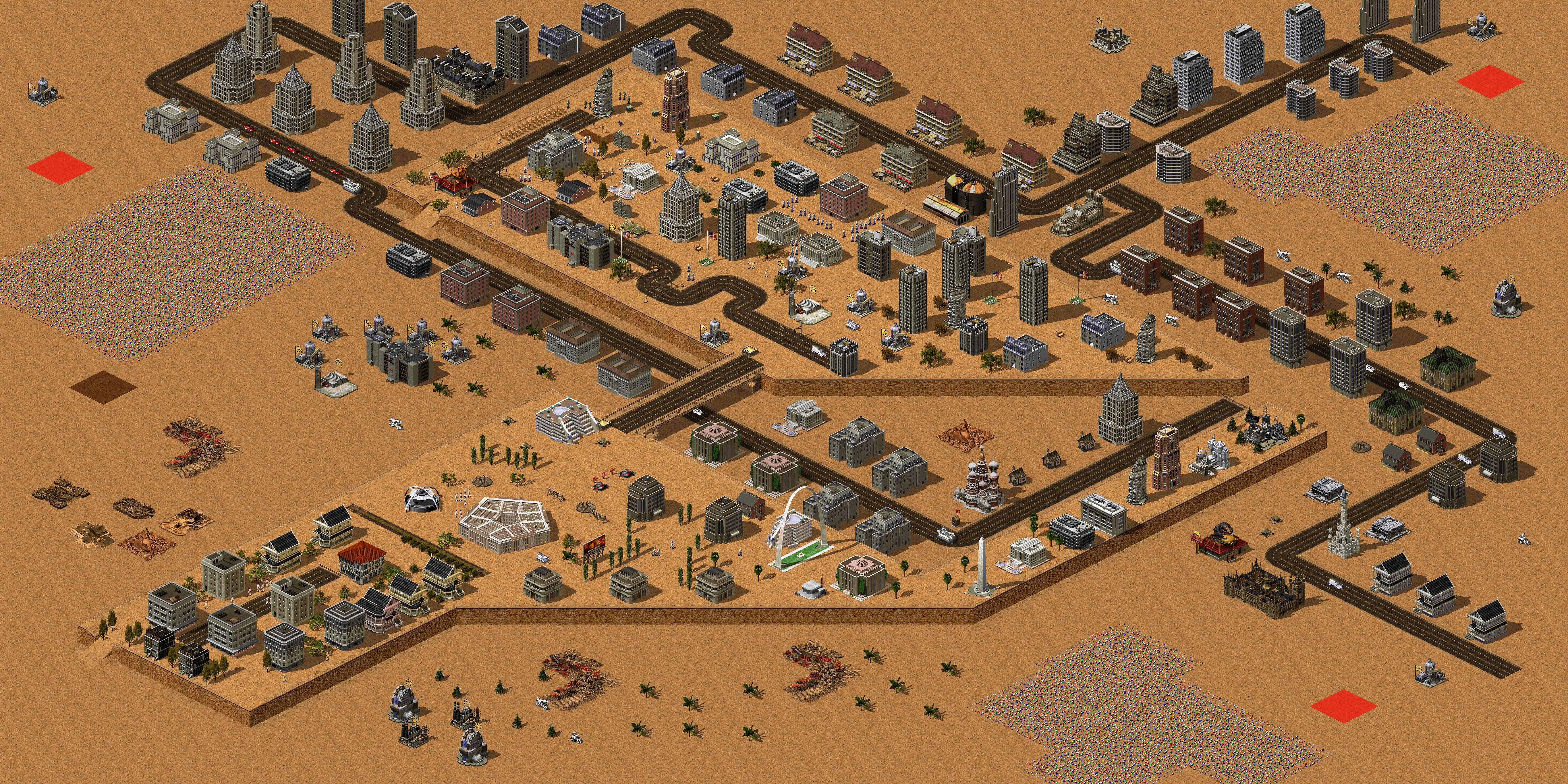 Rendered map: City Advantage