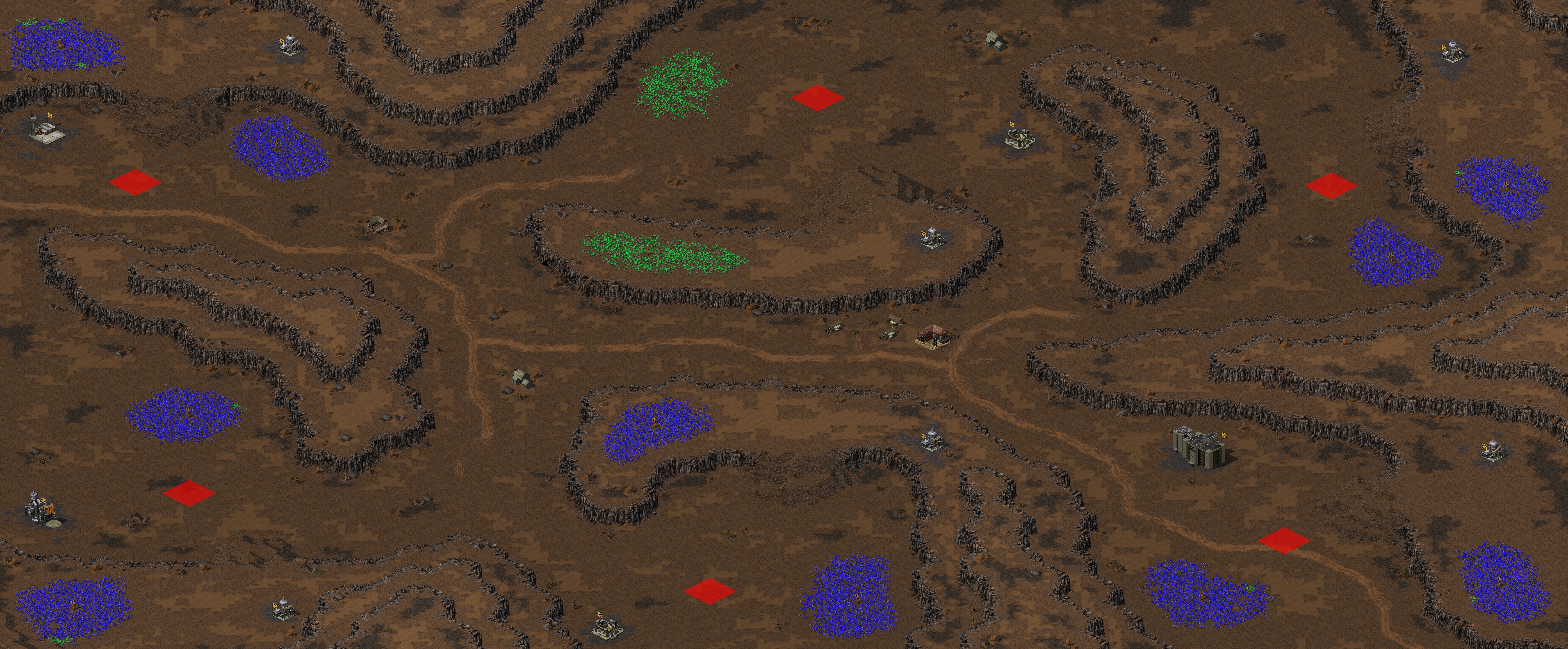 Rendered map: Sedona Pass