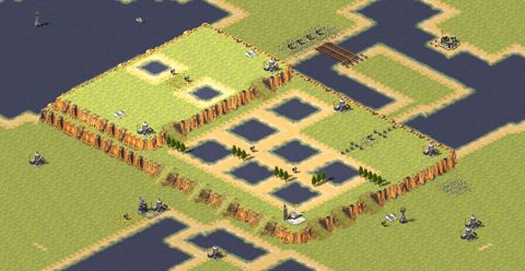 Rendered preview of Mountain Stairs Patch