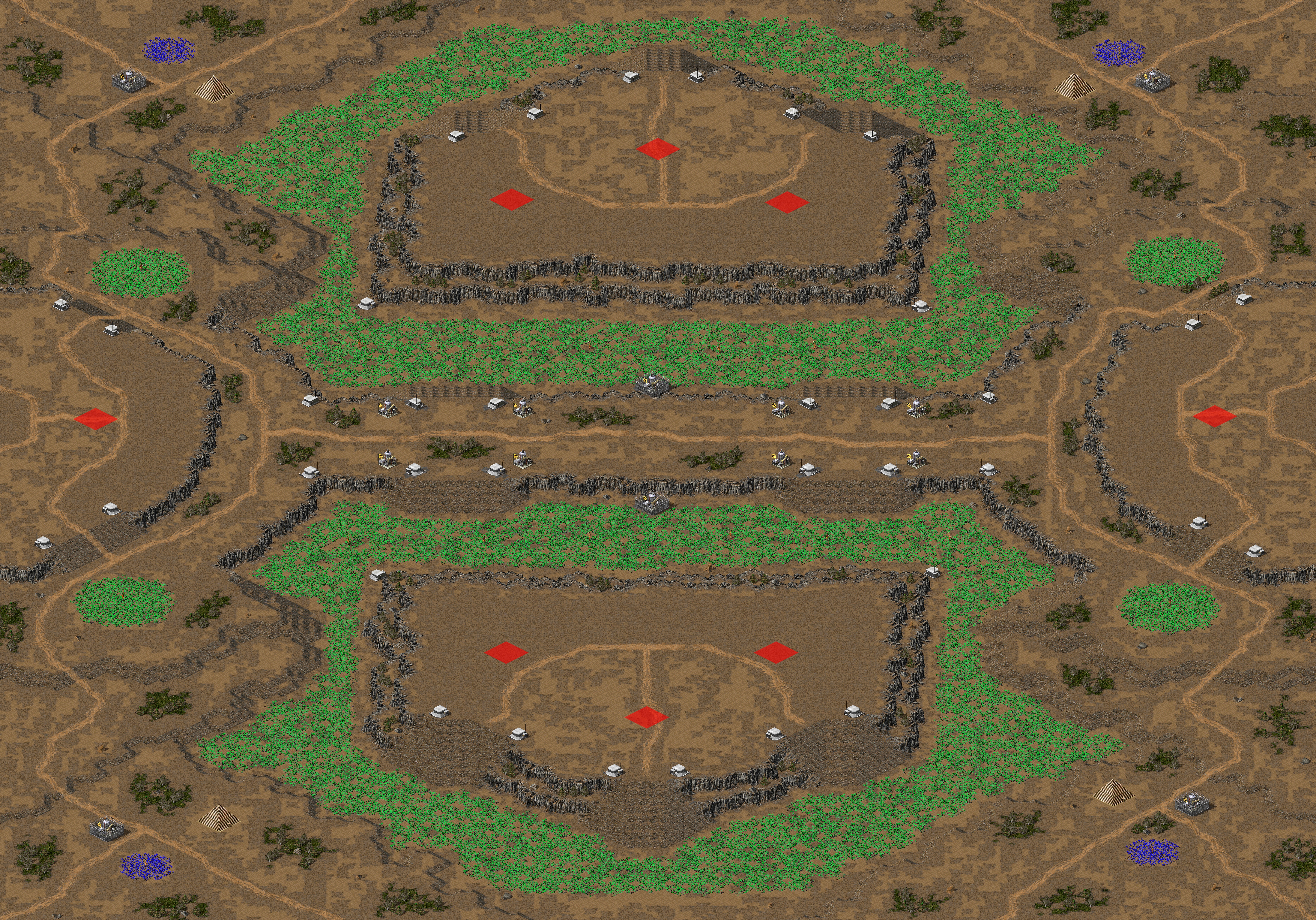 Rendered map: (8) Ridge Carnage