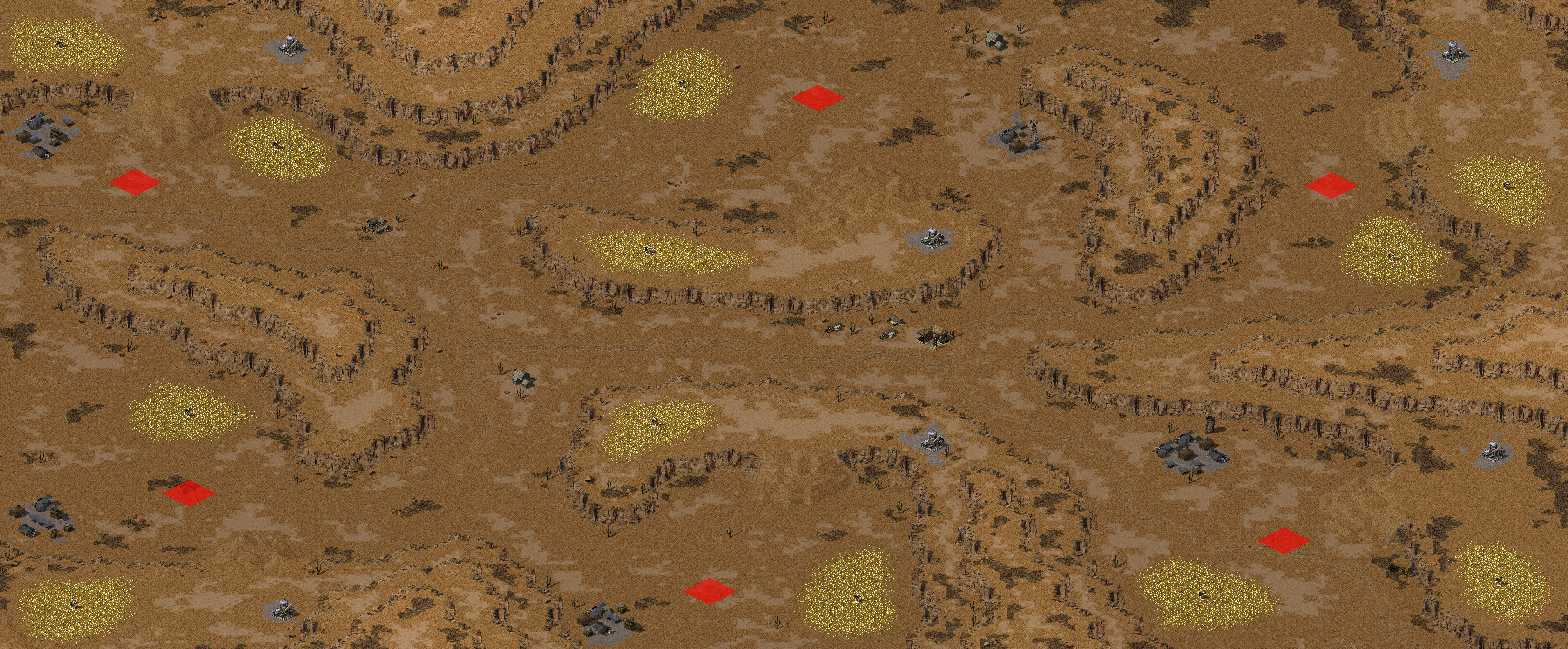Rendered map: Sedona Pass