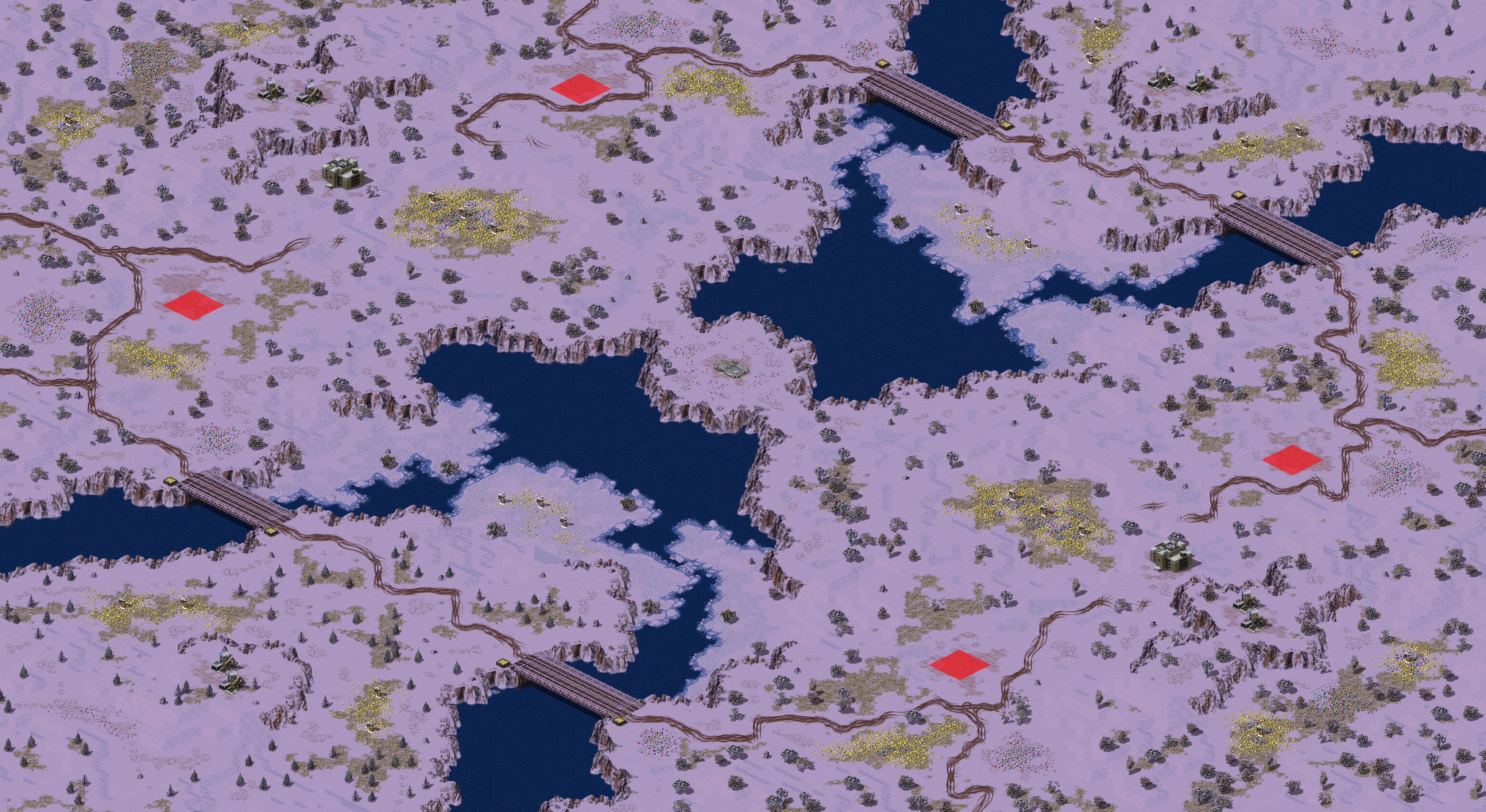 Rendered map: Advancement (4)