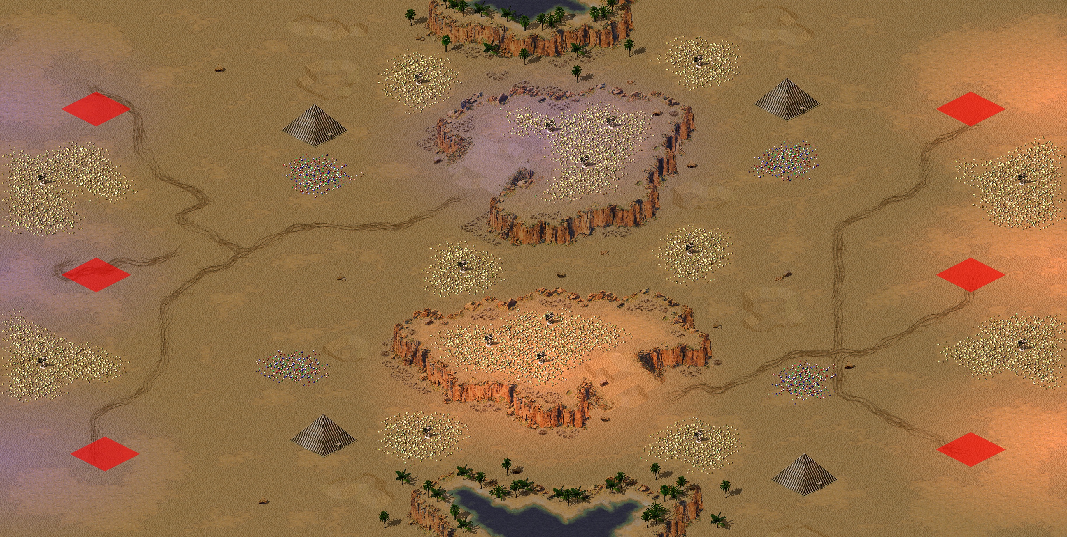 Rendered map: Tour of Egypt