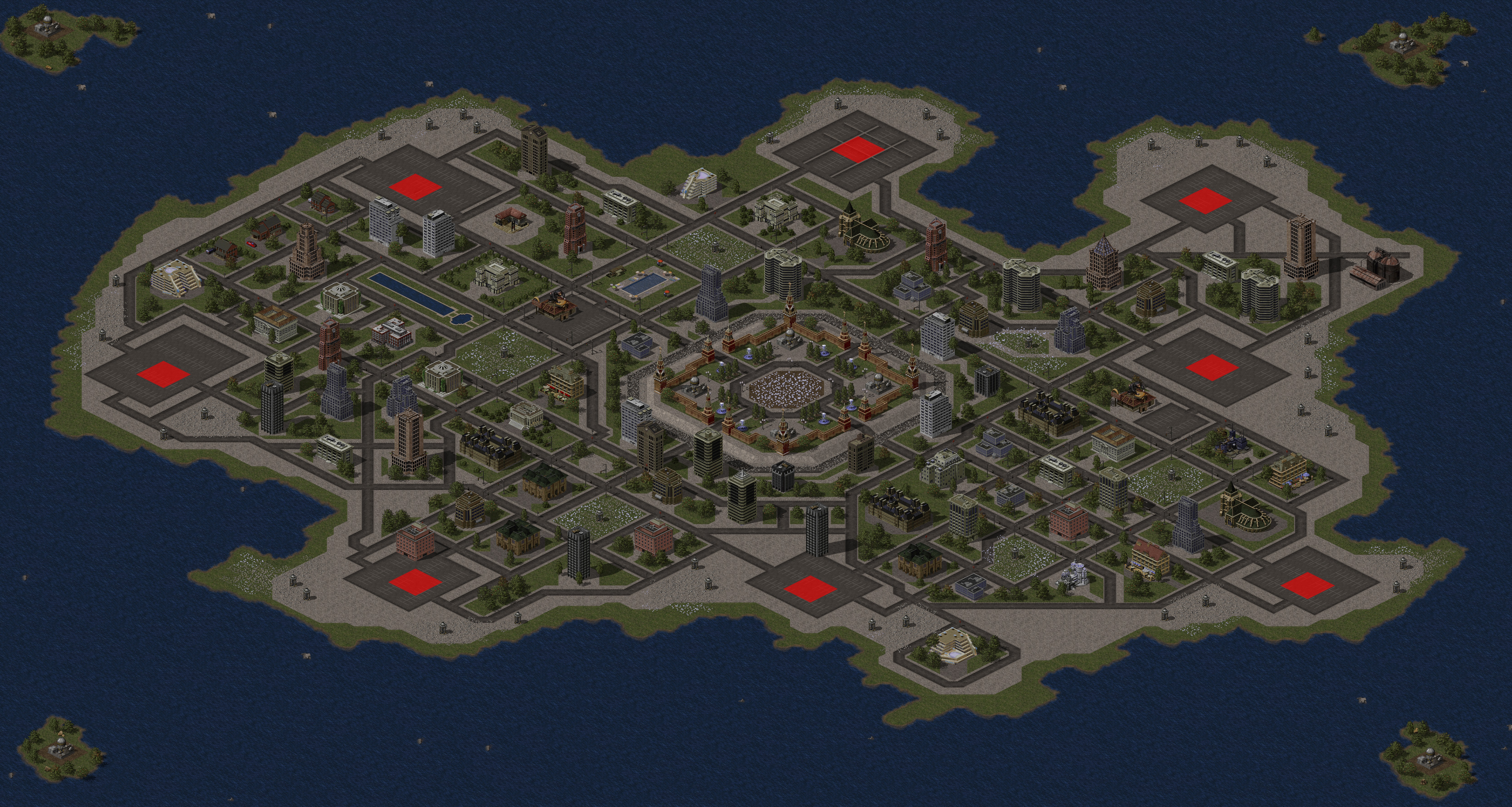 Rendered map: Powder Keg