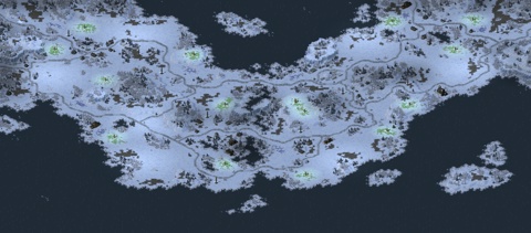 Rendered preview of snowland