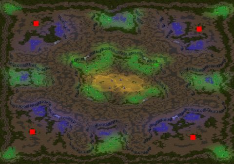 Rendered preview of Tiberium Forest