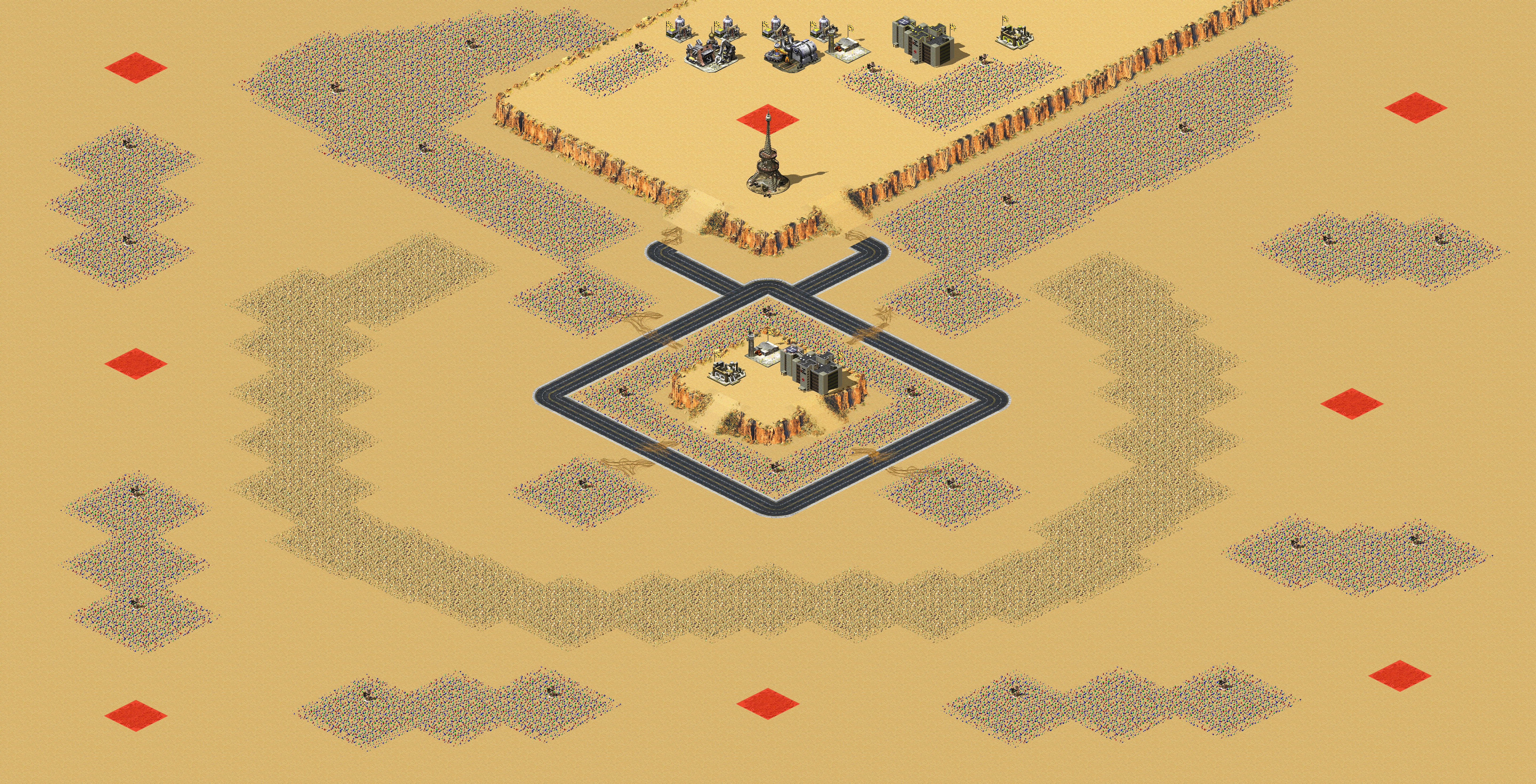 Rendered map: Dust Desert 2: Yuri Returns